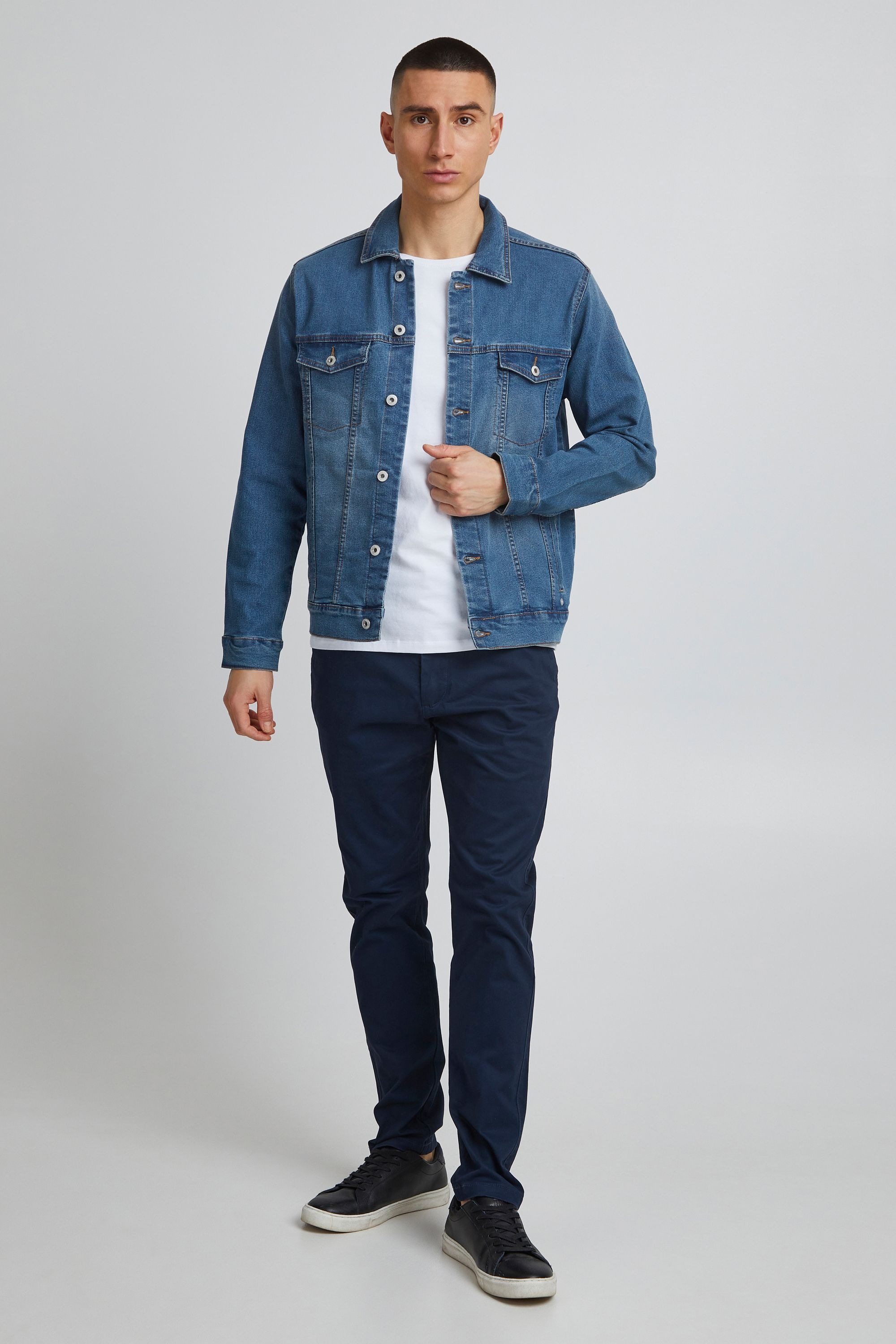 !Solid Jeansjacke »Jeansjacke SDHuxley«, ohne Kapuze