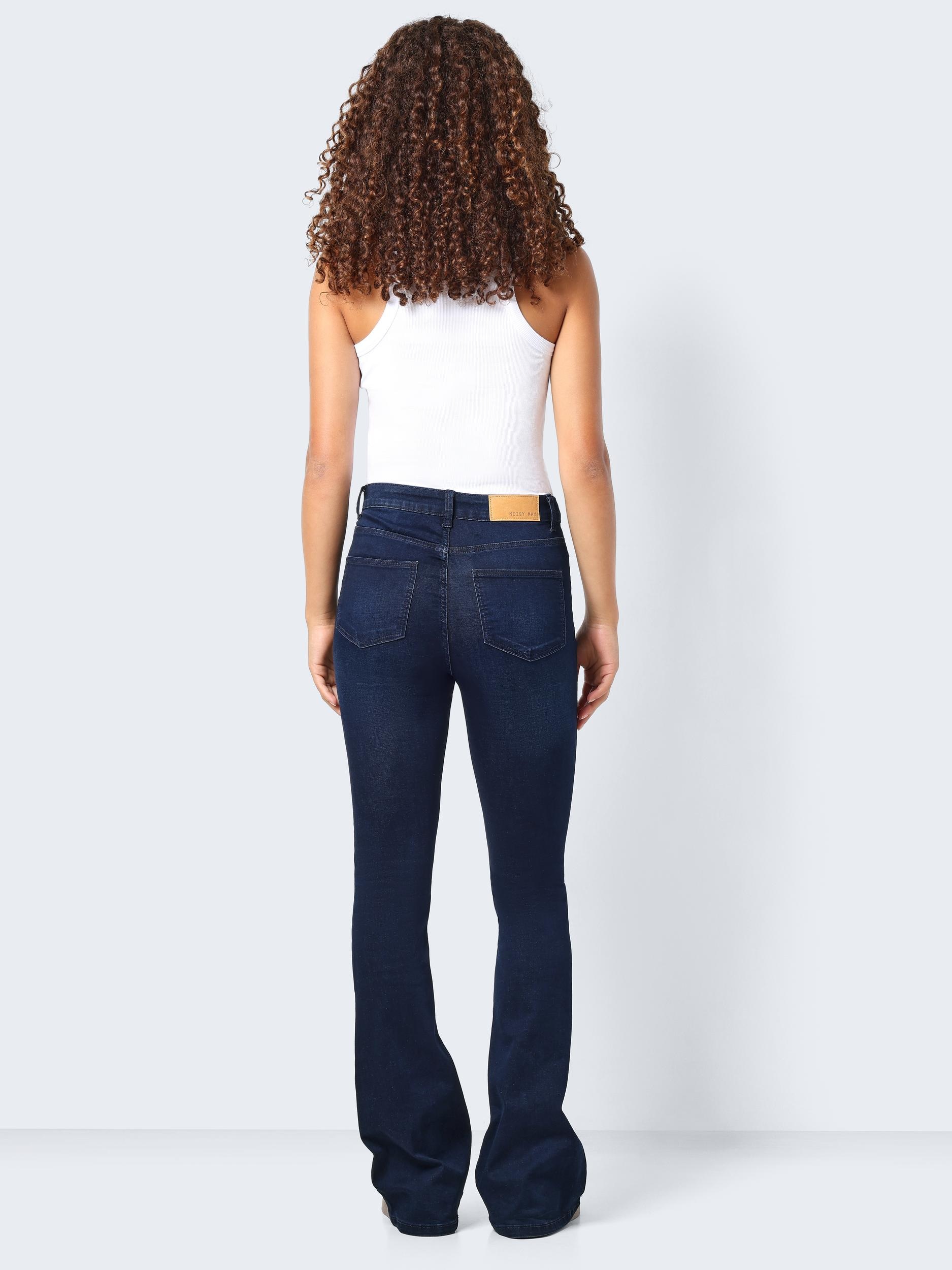 Noisy may Bootcut-Jeans »NMSALLIE HW FLARE JEANS VI241DB NOOS«