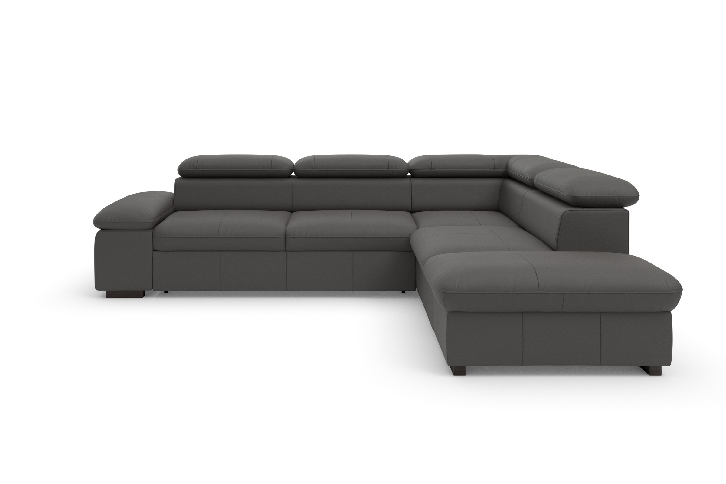 Home affaire Ecksofa »Alberto L-Form«, mit Kopfteilverstellung, wahlweise mit Bettfunktion