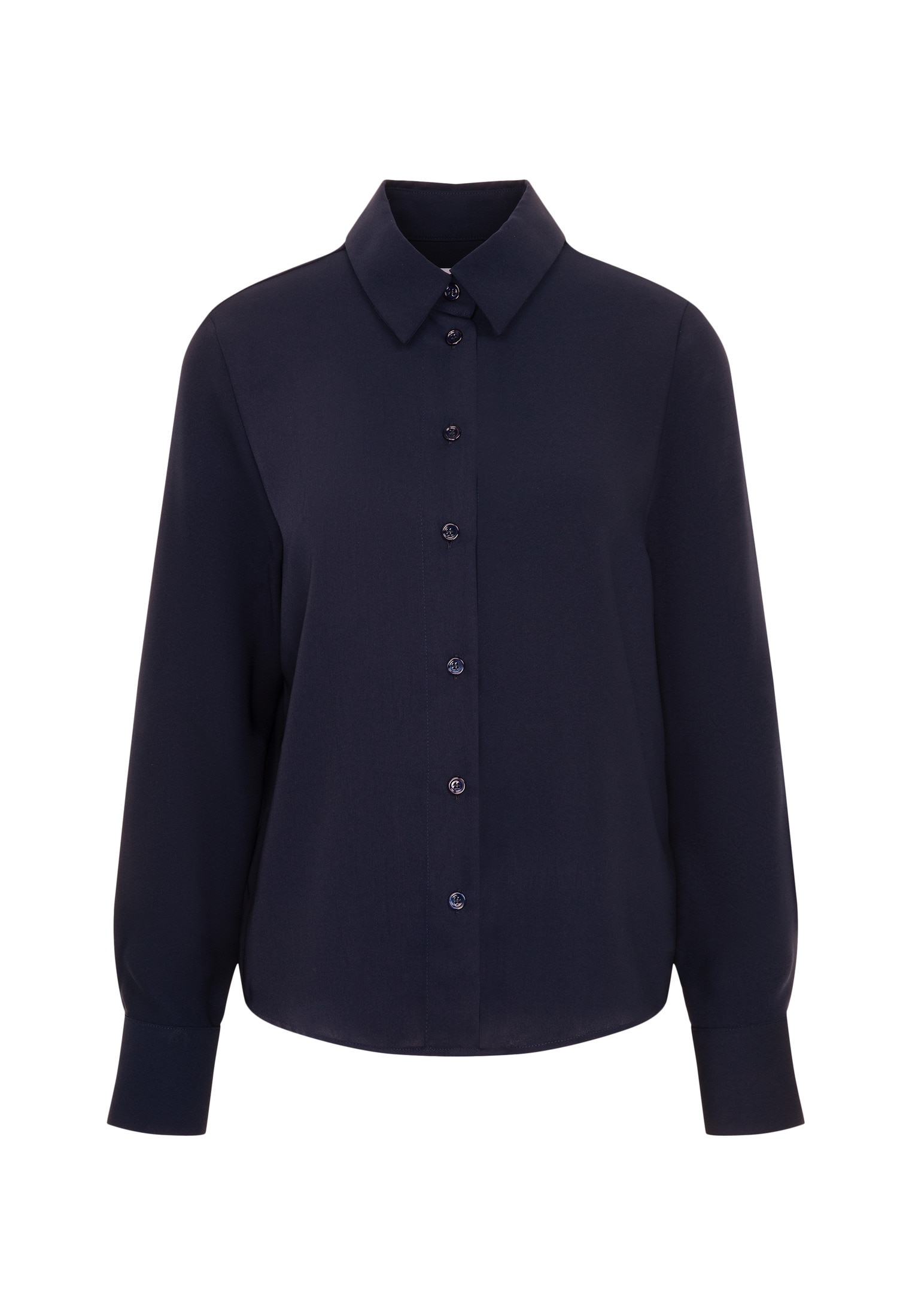 seidensticker Hemdbluse »Schwarze Rose« 1/1 Uni