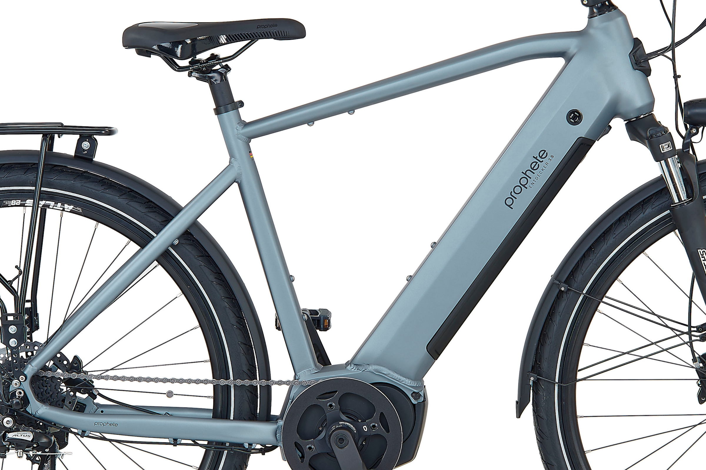 Prophete E-Bike »Entdecker 3.8«, 8 Gang, Shimano, Altus, Mittelmotor 250 W, Pedelec, Elektrofahrrad für Herren