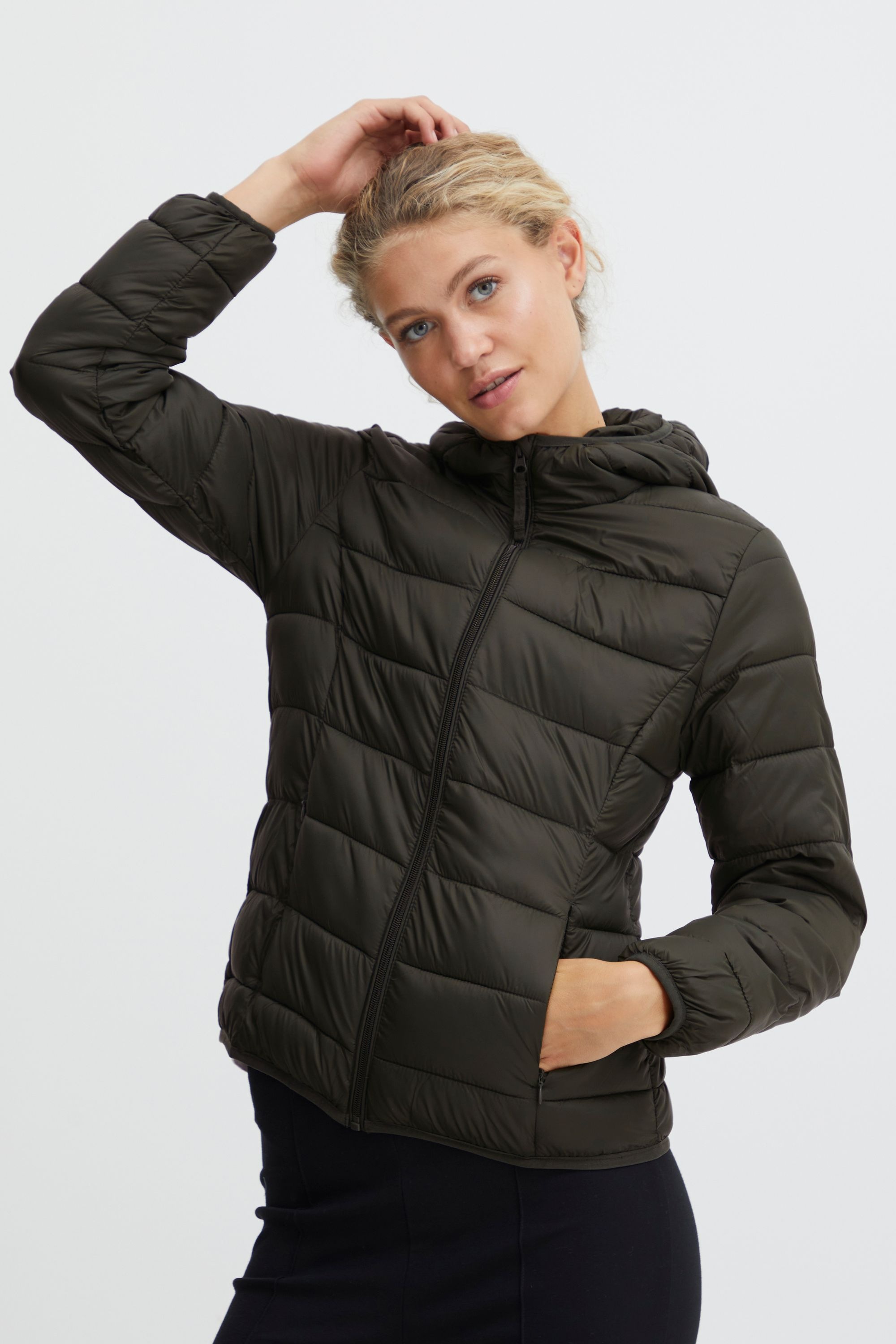 b.young Steppjacke »Steppjacke BYBelena«, mit Kapuze