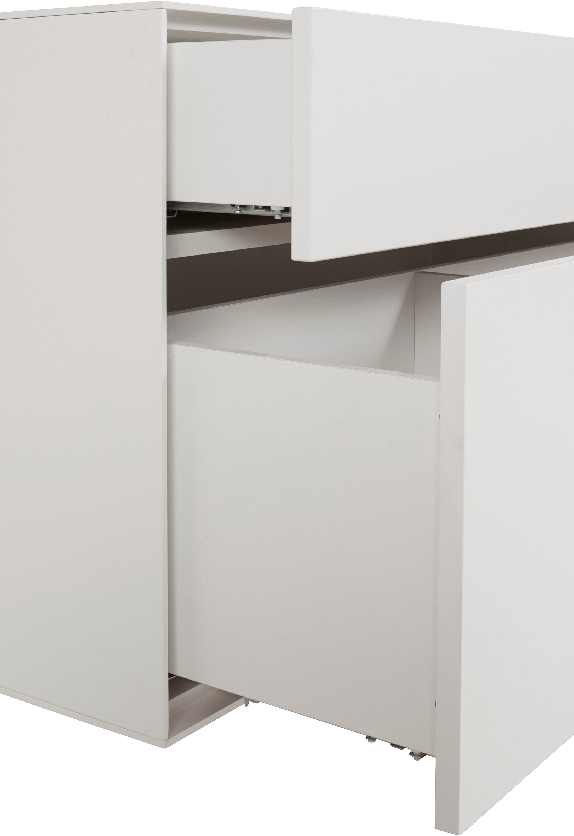 LeGer Home by Lena Gercke Lowboard »Essentials«, Breite: 112 cm, MDF lackiert, Push-to-open-Funktion