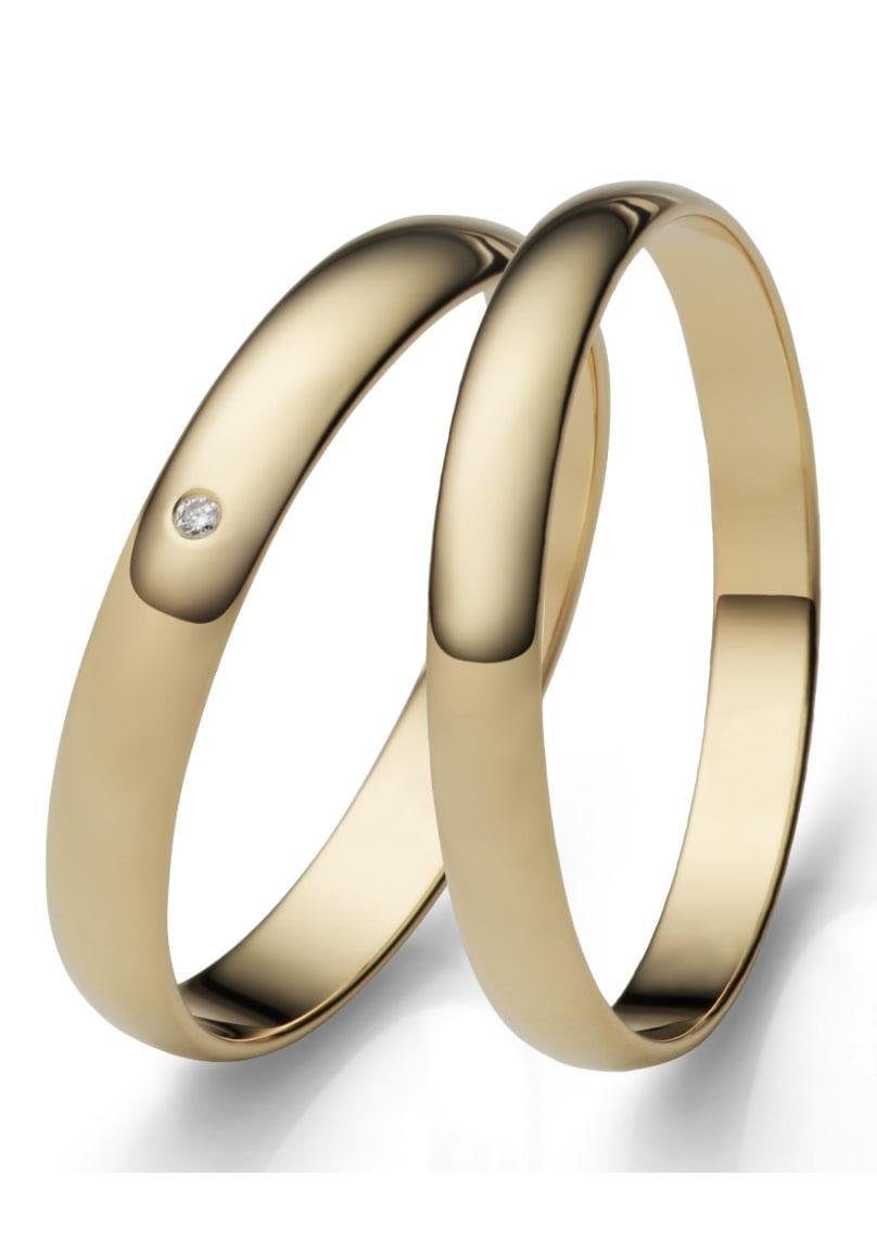 Trauring »Schmuck Geschenk Gold 375 Hochzeit Ehering "LIEBE"«, Made in Germany,...