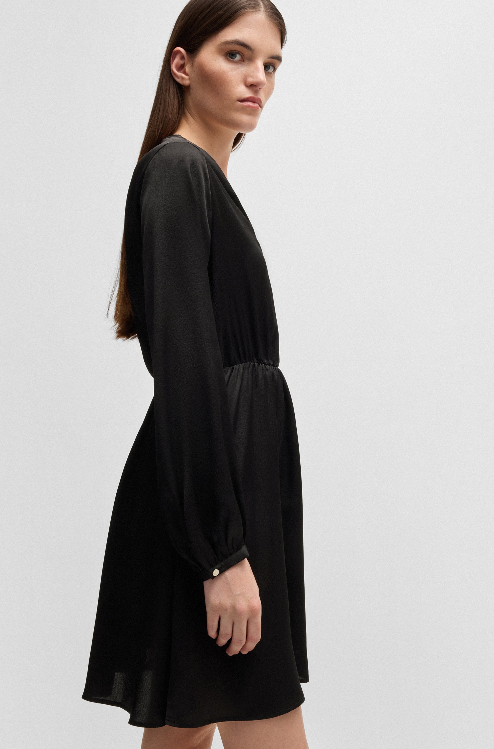 BOSS ORANGE Blusenkleid »Doria Premium Damenmode«, in A-Linien Form