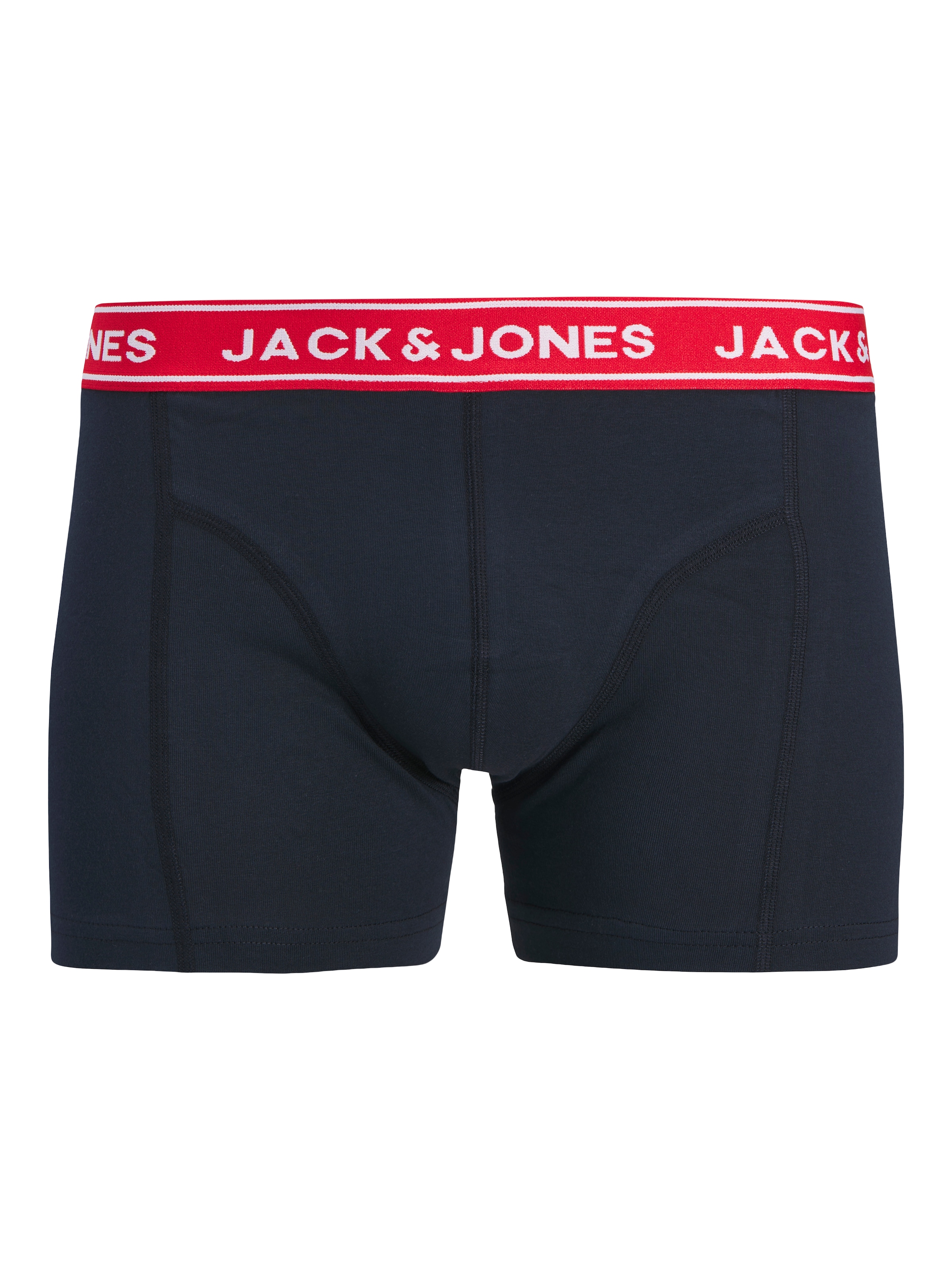 Jack & Jones Trunk »JACHECTOR SOLID TRUNKS 3 PACK« Packung, 3 Stk. Baumwollmischung, elastischer Bund