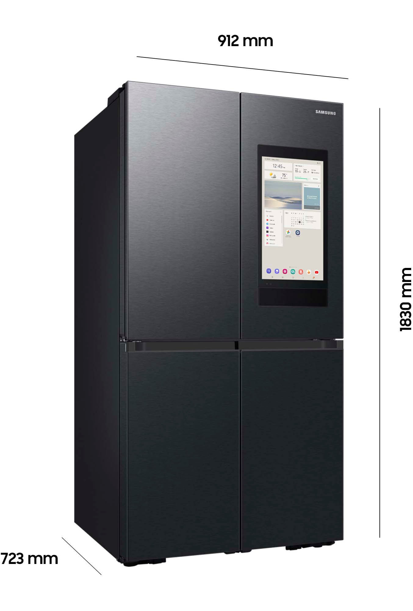 Samsung French Door »RF65DG9H0EB1EF« 183 cm hoch 91,2 cm breit