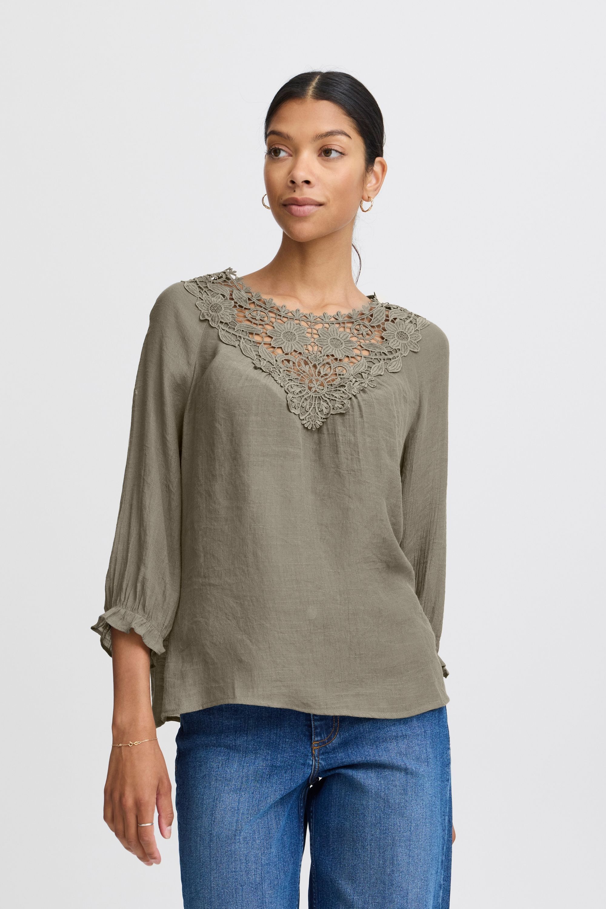 b.young Kurzarmbluse »Kurzarmbluse BYIKELLY BLOUSE -«