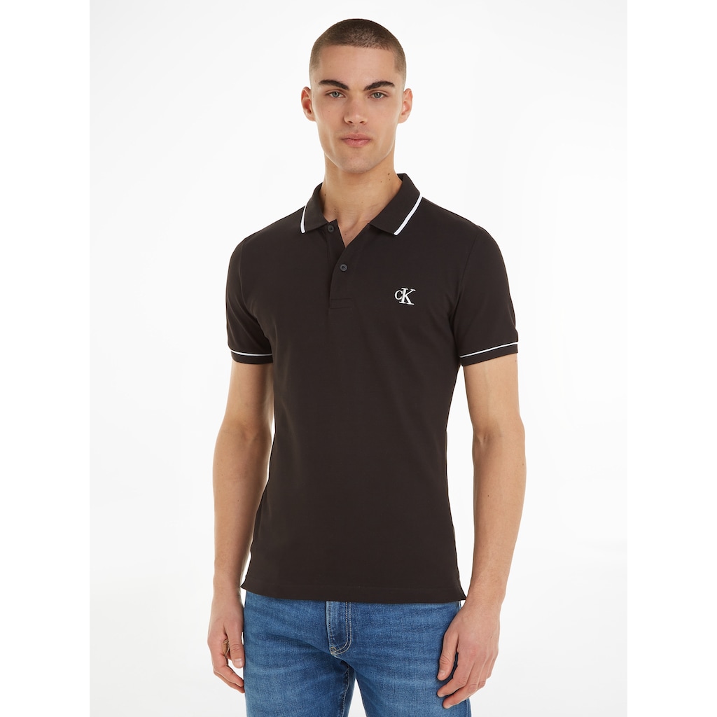 Calvin Klein Jeans Poloshirt »CK ESSENTIAL TIPPING SLIM POLO«