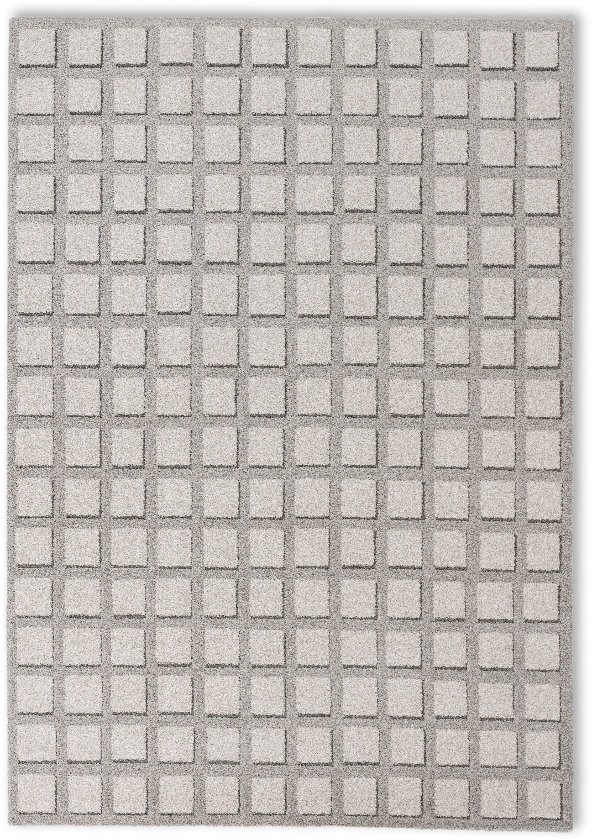 SCHÖNER WOHNEN-Kollektion Teppich »Amaze 243«, rechteckig, 17 mm Höhe, weicher grafischer Kurzflor, Wohnzimmer, Schöner Wohnen Kollektion