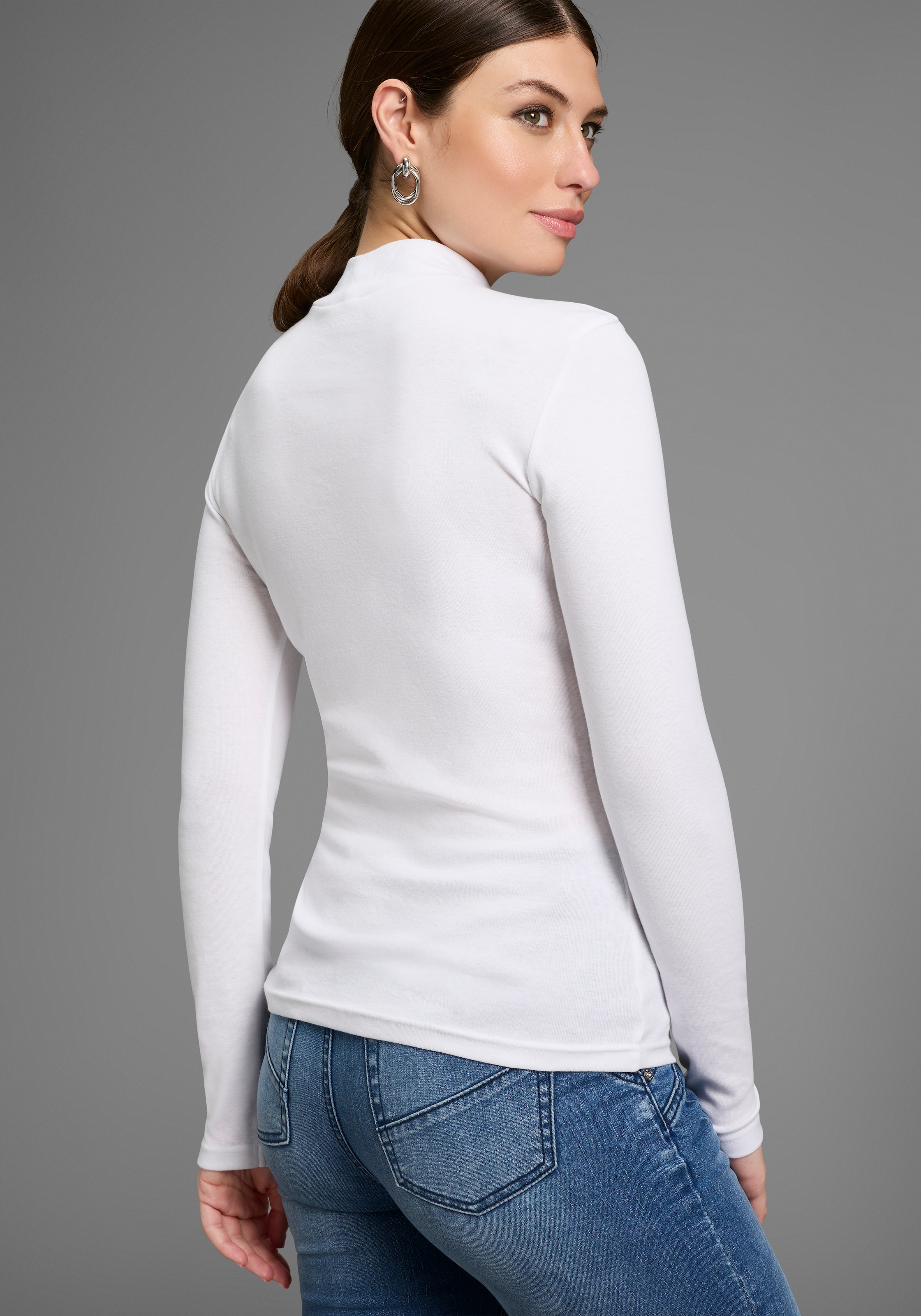 Bruno Banani Rollkragenshirt Packung, 2 Stk. tlg. perfektes Basic mit Rollkragen - NEUE KOLLEKTION