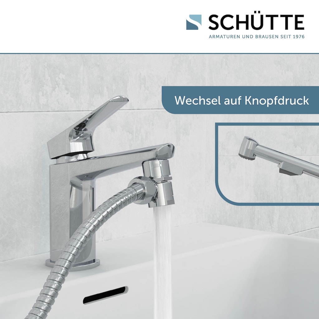 Schütte Waschbeckendusche, (Set, 3 tlg.)