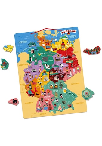 Janod Konturenpuzzle »Magnetische Landkarte Deutschland« kaufen