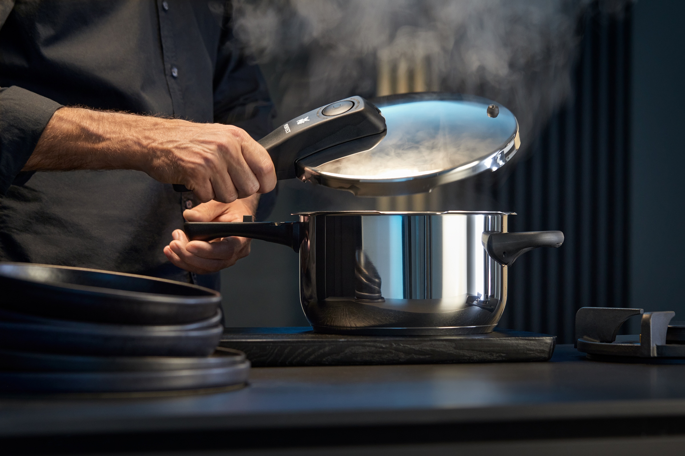 WMF Schnellkochtopf »Perfect Dampfkochtopf« Cromargan® Edelstahl Rostfrei 18/10