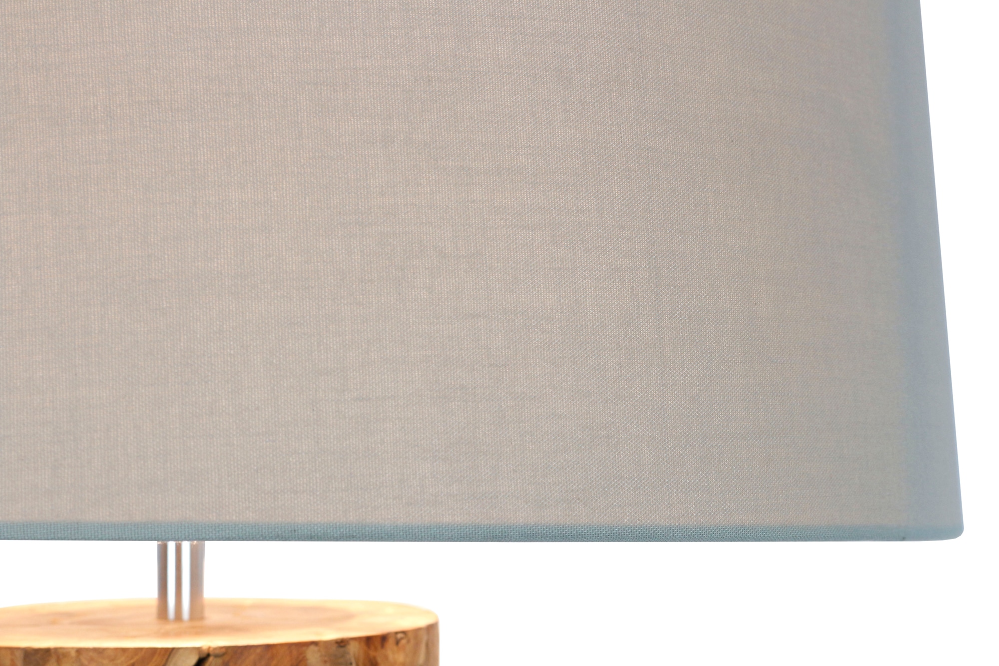 SalesFever Stehlampe »Maelis Handgefertigtes Treibholz-Design mit natürlichem Leinenschirm« E27 1 Stk. 1x E27 bis 60 W, 170 cm, Bodenlampe aus Treibholz mit Fußschalter