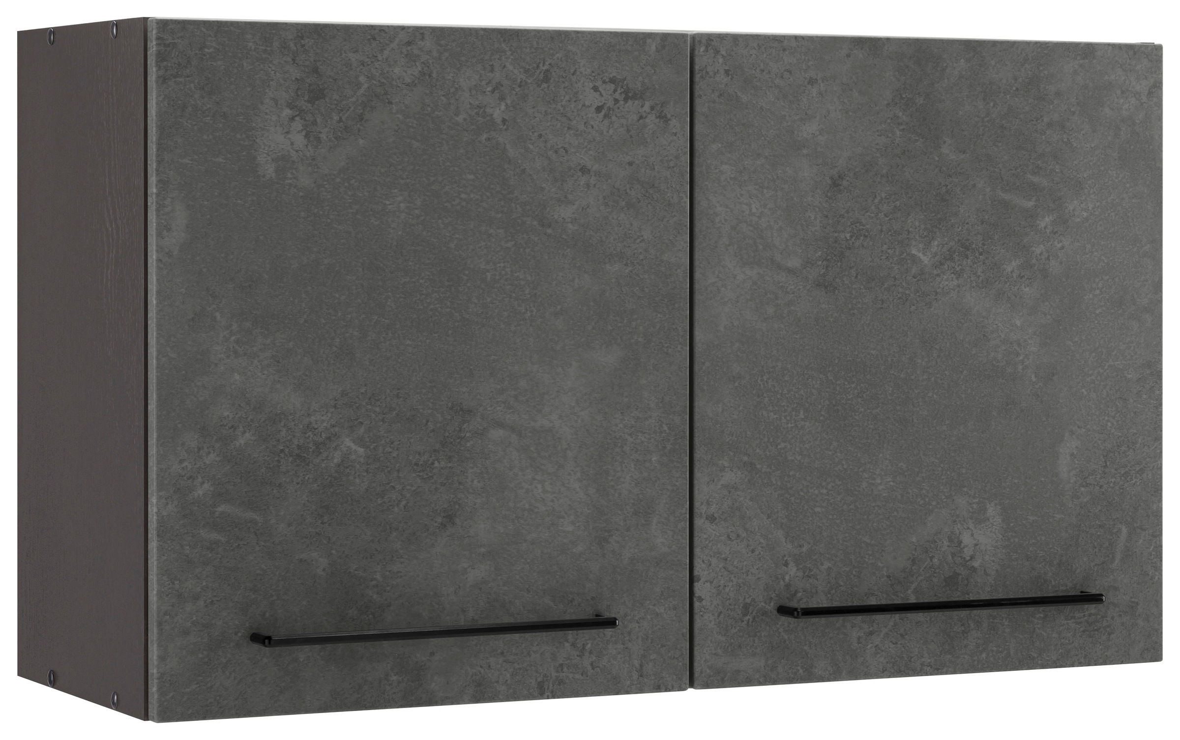 HELD MÖBEL Hängeschrank 2 schwarzer breit, Türen, auf Metallgriff, MDF 57 »Tulsa«, cm hoch, cm bestellen Raten Front 100