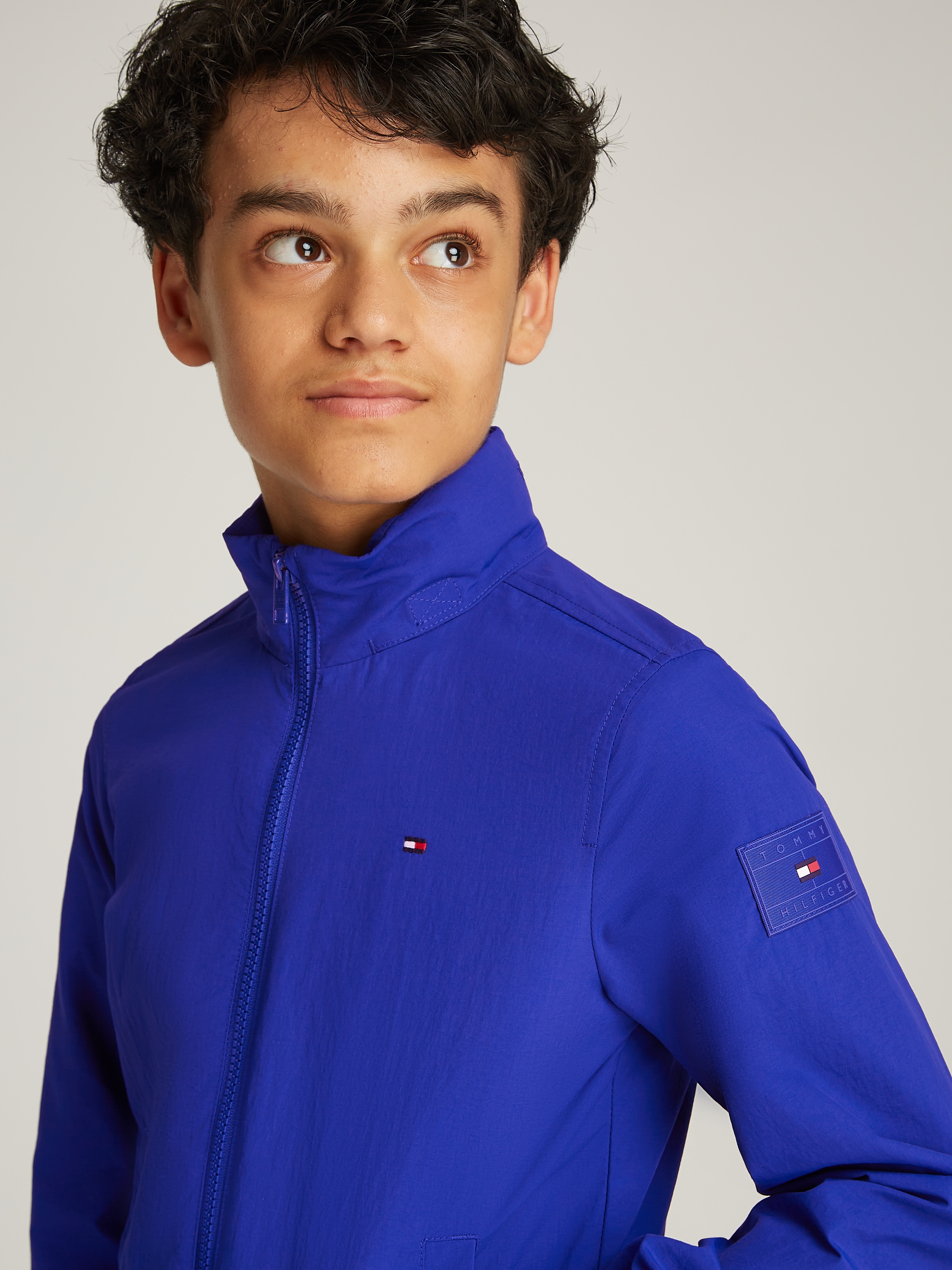 Tommy Hilfiger Outdoorjacke »ESSENTIAL JACKET«, mit Logo-Patch