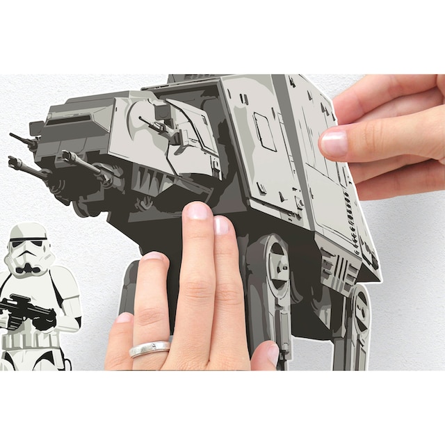 Komar Wandtattoo »Star Wars Doomed«, (6 St.), 100x70 cm (Breite x Höhe), selbstklebendes  Wandtattoo online kaufen | mit 3 Jahren XXL Garantie