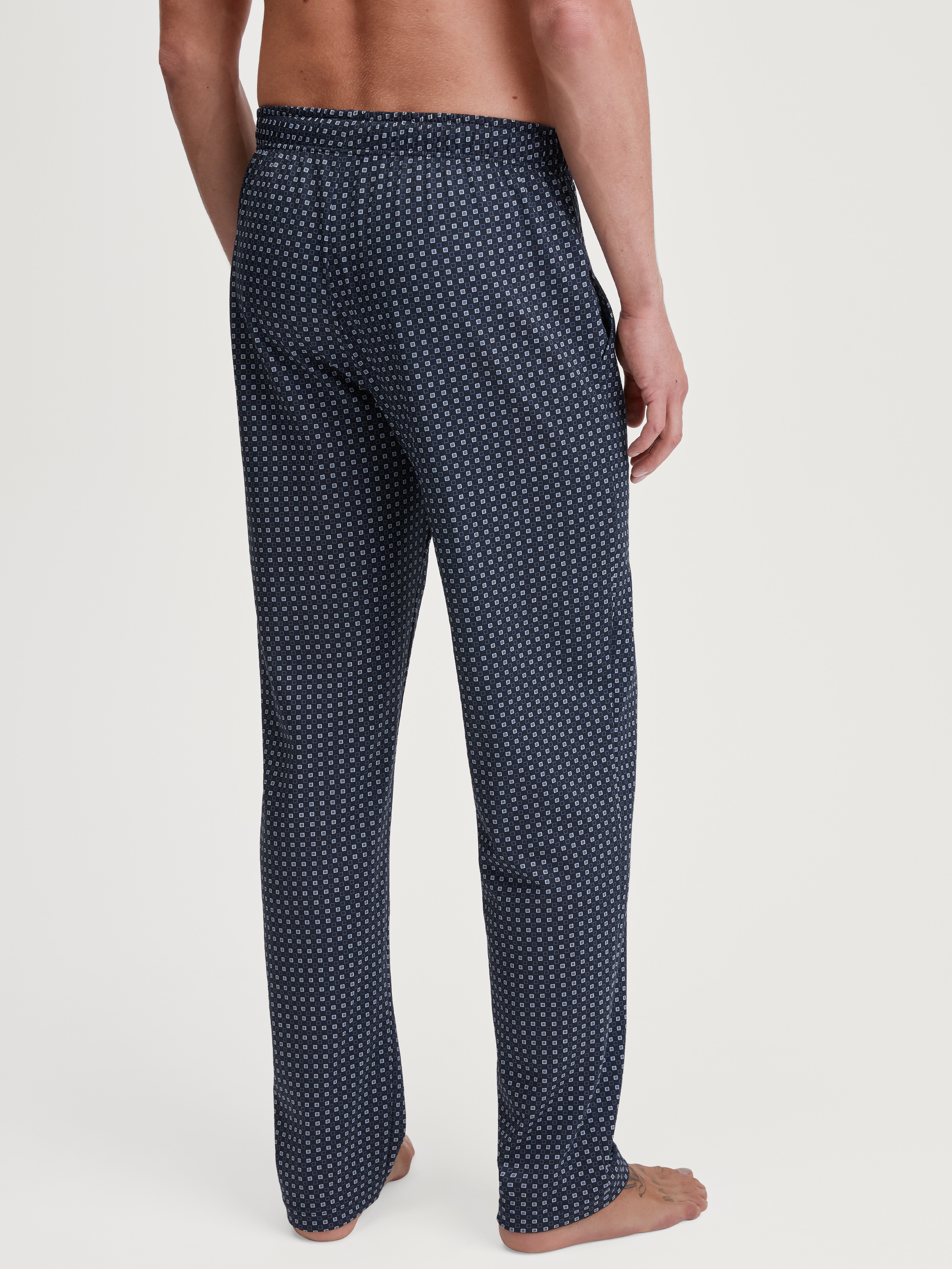 CALIDA Pyjamahose »Remix Basic Sleep«, lockerer gerader Schnitt, Gummibund, Seitentaschen