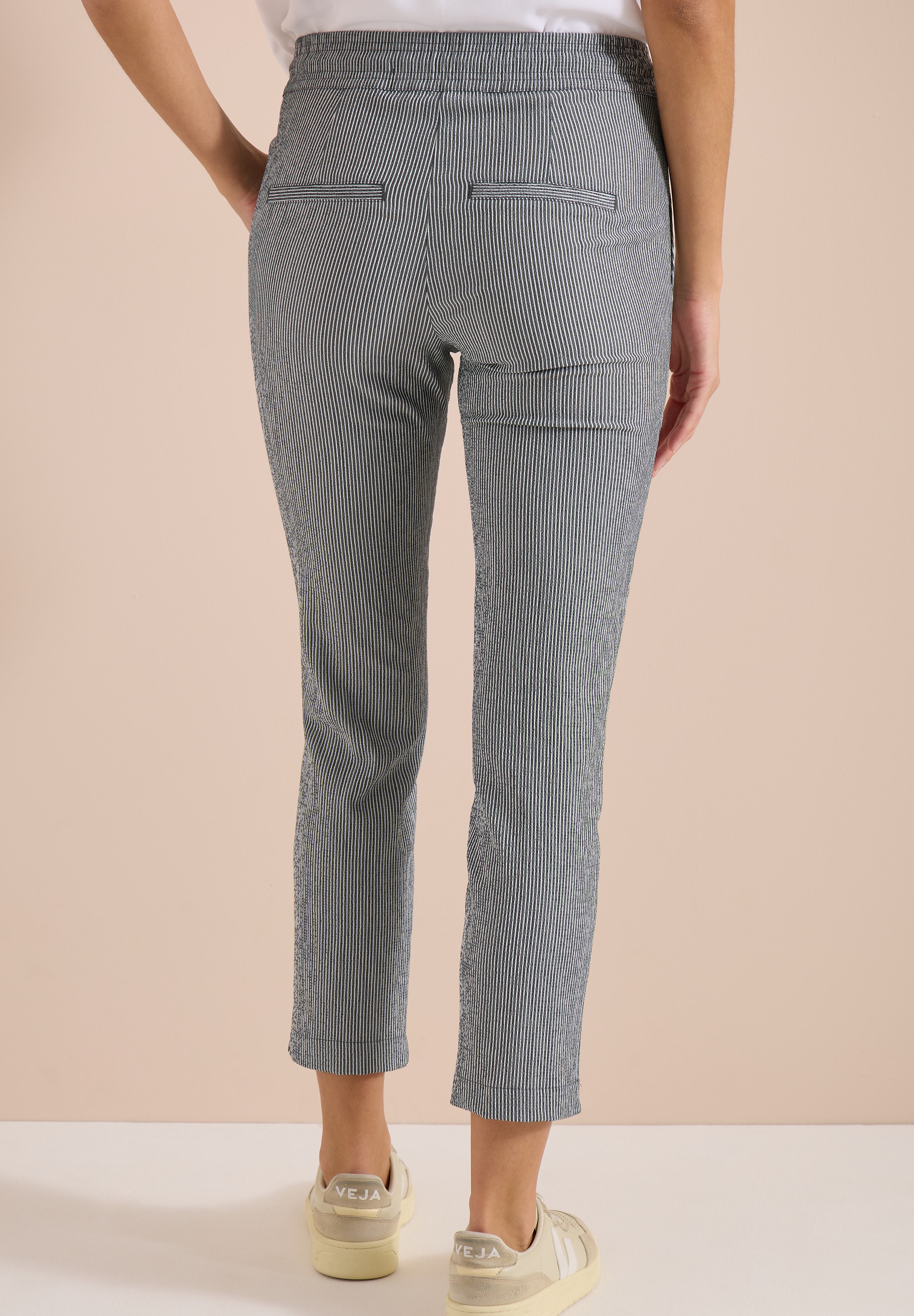 Cecil Schlupfhose »Style Tracey«  Seersucker Hose