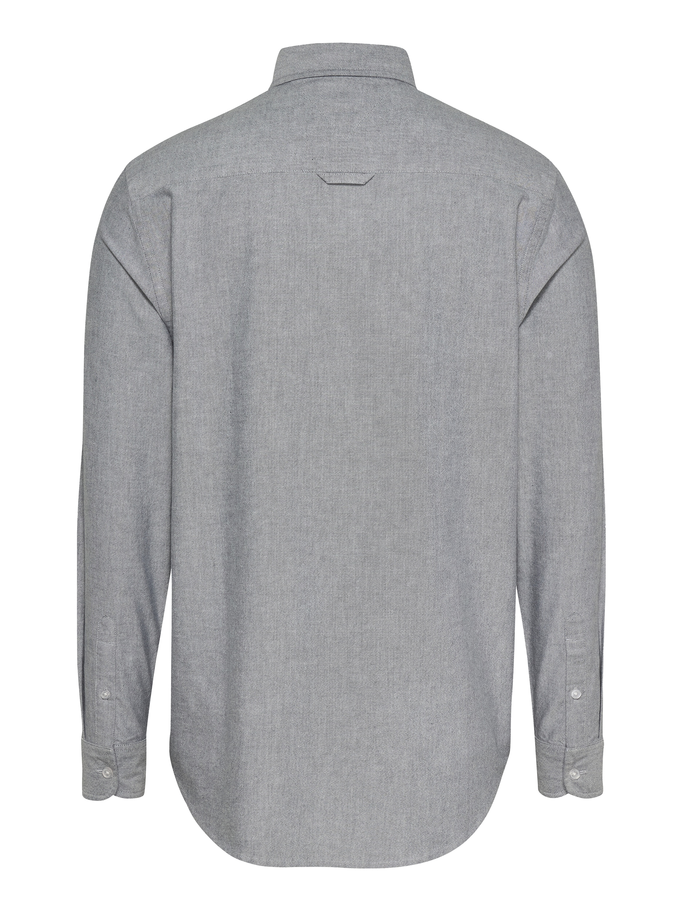 Tommy Jeans Plus Langarmhemd »TJM REG OXFORD SHIRT EXT«, in Großen Größen, Logostickerei, Button-down-Kragen