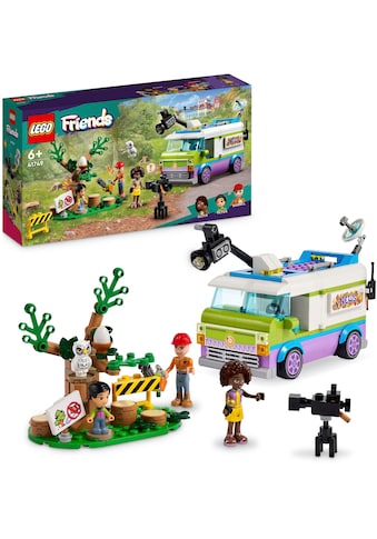 Konstruktionsspielsteine »Nachrichtenwagen (41749), LEGO® Friends«, (446 St.)