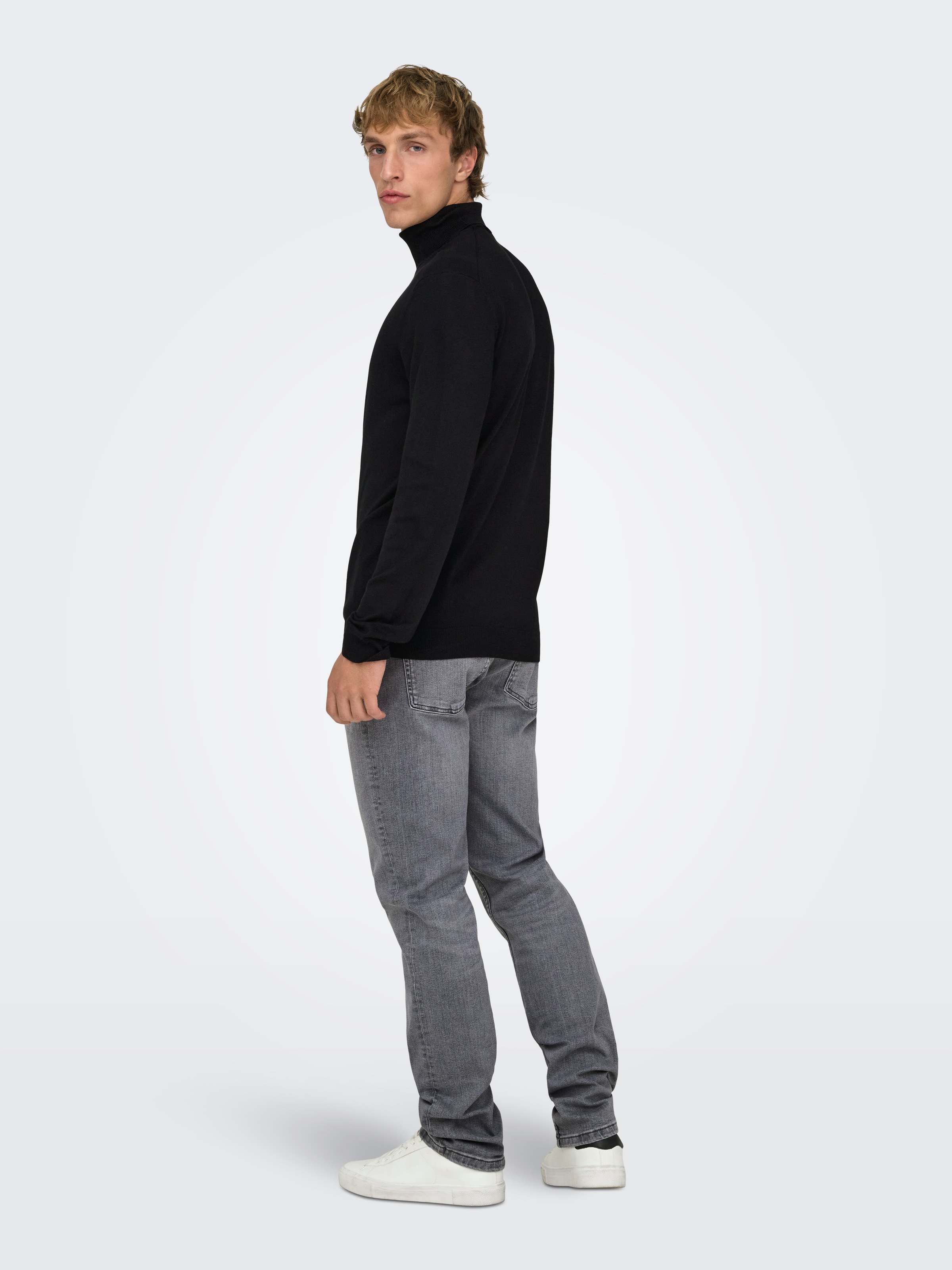 ONLY & SONS Rollkragenpullover »ONSWYLER LIFE REG ROLL NECK KNIT NOOS«