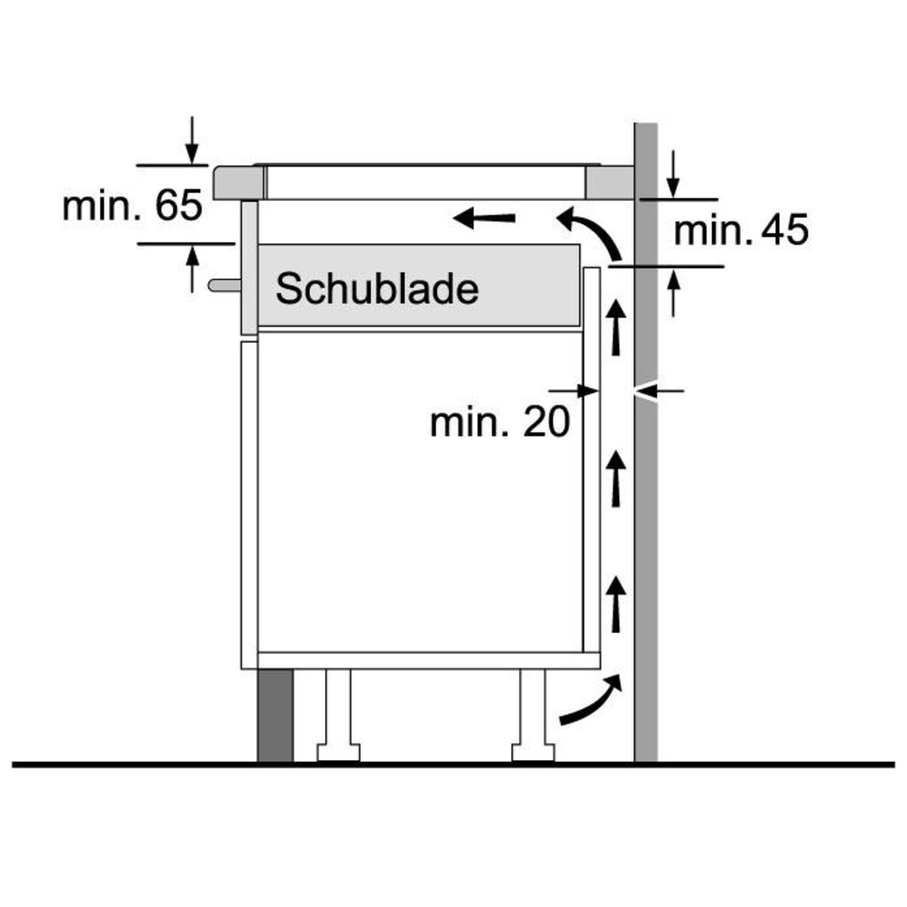 NEFF Flex-Induktions-Kochfeld von SCHOTT CERAN® »T48BD13N2«, T48BD13N2