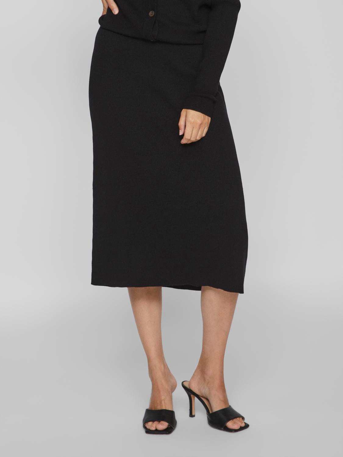 Vila Strickrock »VICOMFY A-LINE KNIT SKIRT- NOOS«