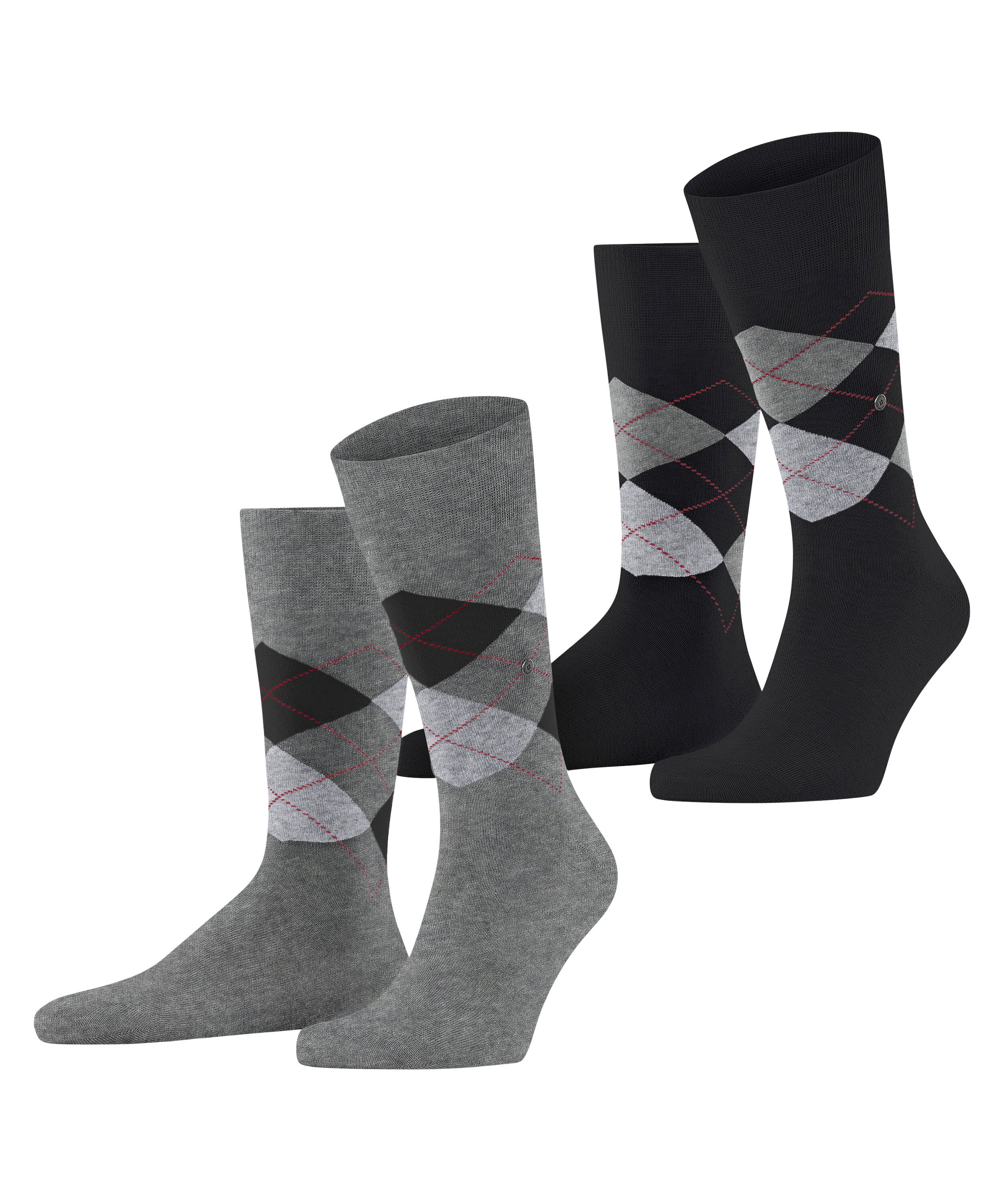 Burlington Socken »Everyday Argyle« 2 Paar tlg.
