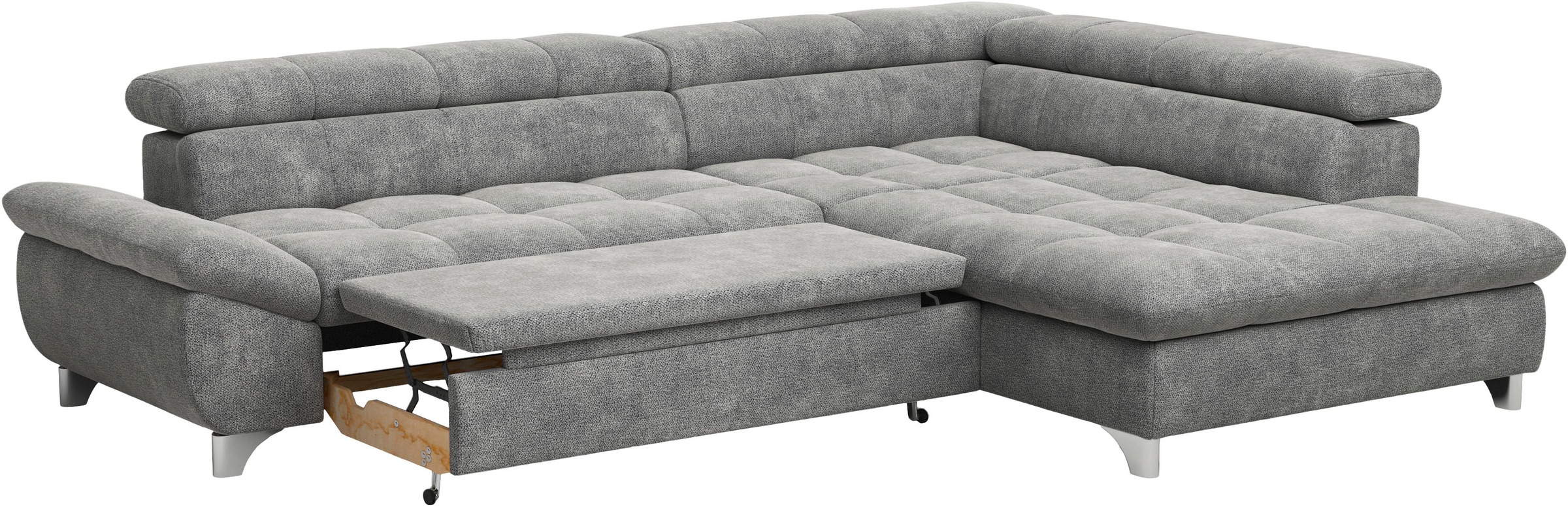 COTTA Ecksofa »Gemini L-Form«, mit Kopfteilverstellung, wahlweise mit Bettfunktion