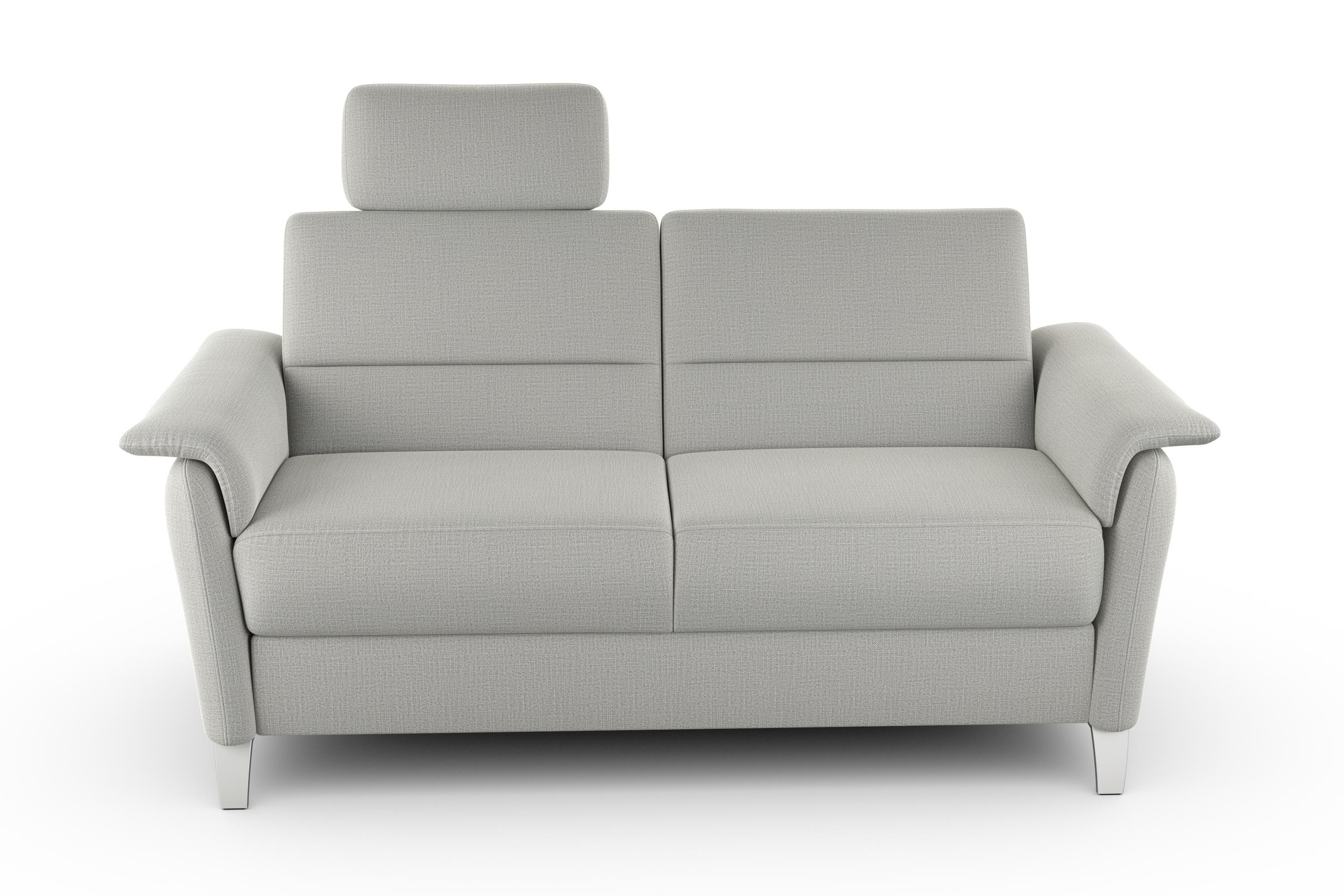 sit&more 2,5-Sitzer »Palmera«, Federkern-Polsterung, Steckvorrichtung für 2 Kopfstützen (optional)