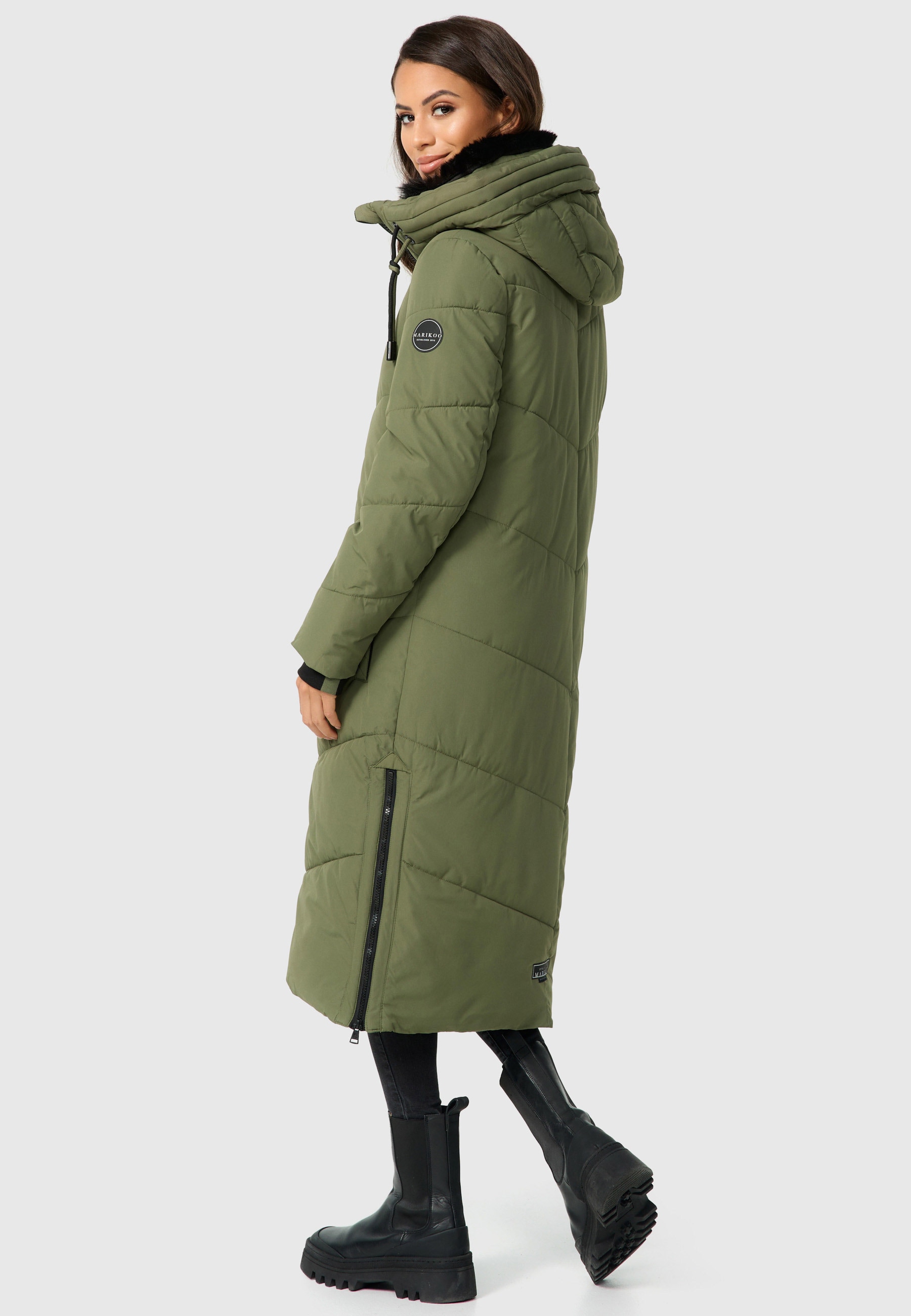 Marikoo Winterjacke »Marikoo Nadaree XVI Damen Winterjacke B979«