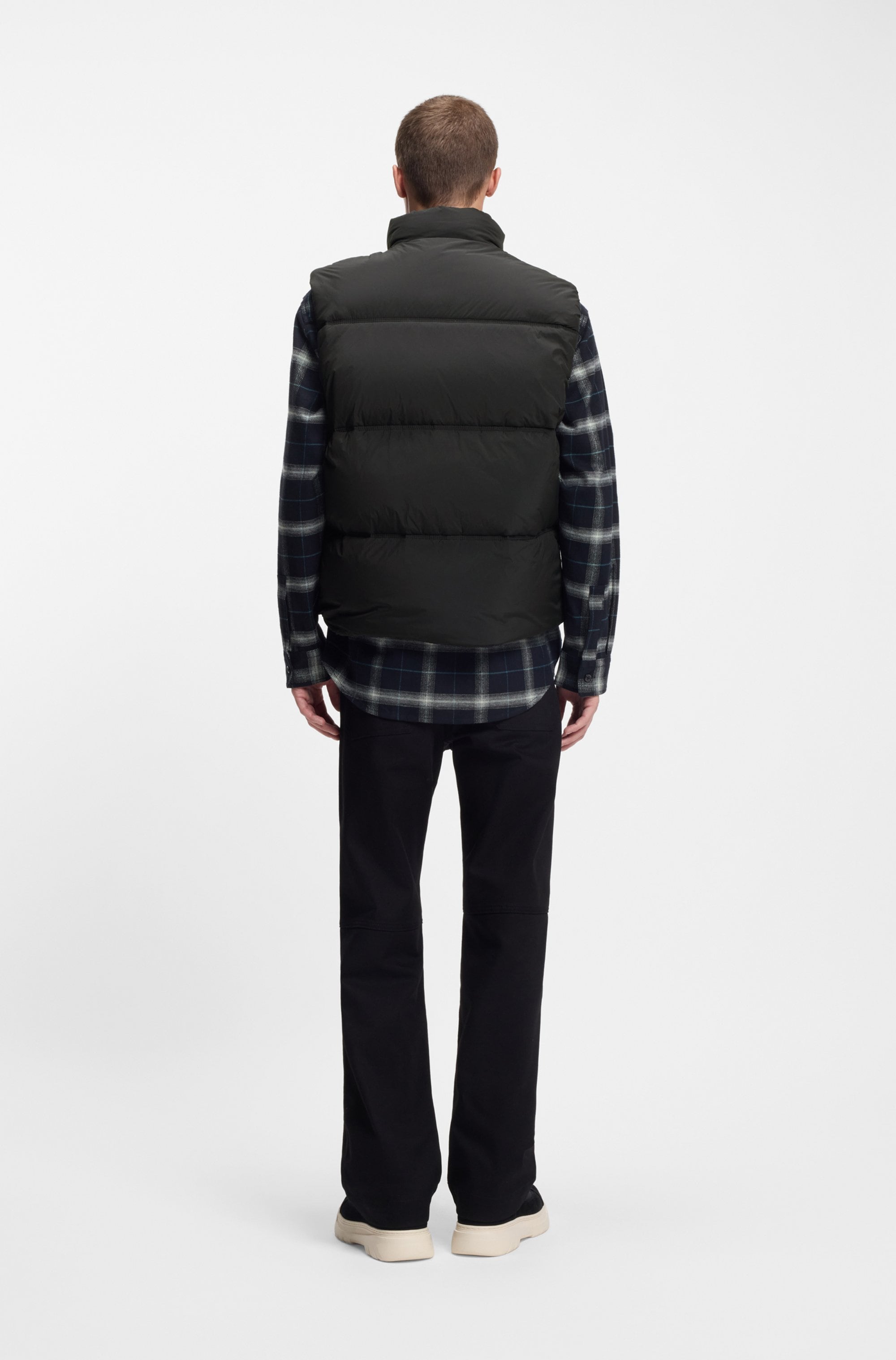 HUGO Blue Steppweste »Bodolino« Stehkragen, relaxed fit, wattiert