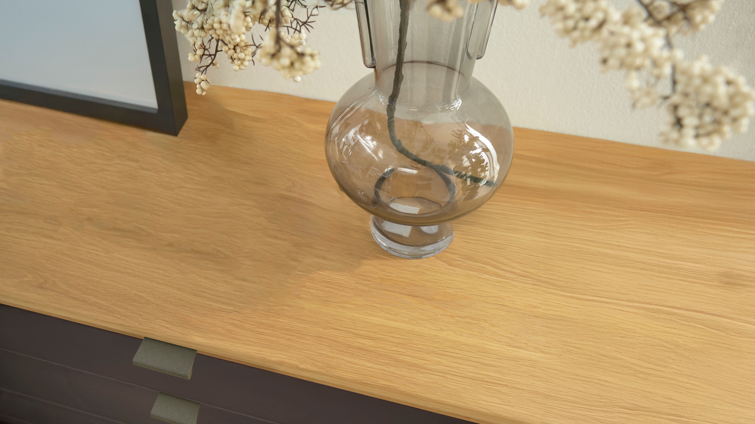 WIEMANN Kombikommode »Cardiff Sideboard, Wäscheschrank, teilmassiv Erle, mit Schubladen« Kommode 141x86x43 cm, braun, mit Dämpfung, MADE IN GERMANY,  verschiedenen Ausführungen, inklusive Einlegeboden