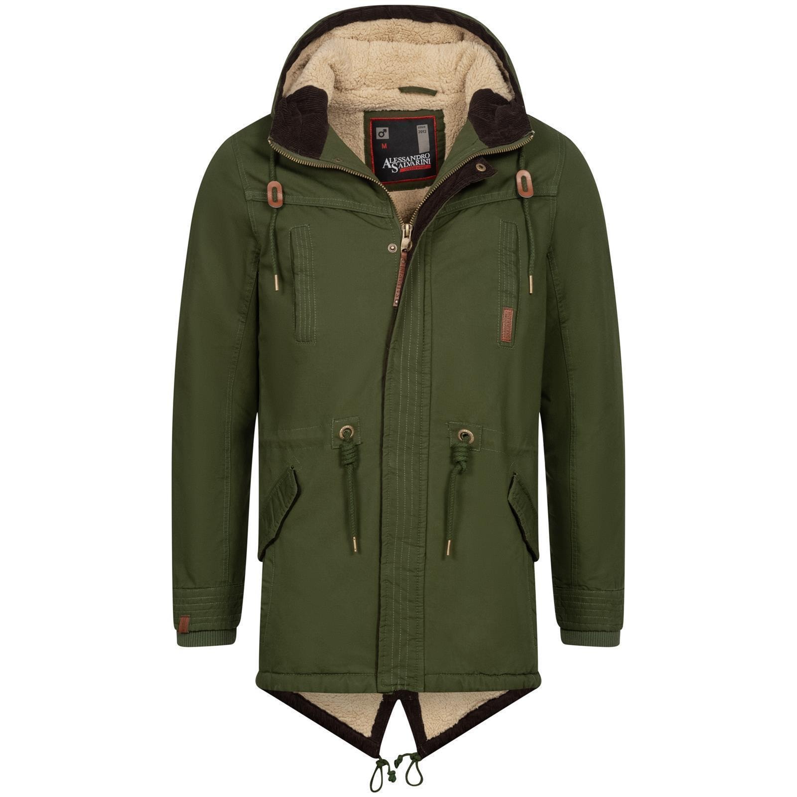 Alessandro Salvarini Winterjacke »A. Salvarini Herren Winterparka AS280«