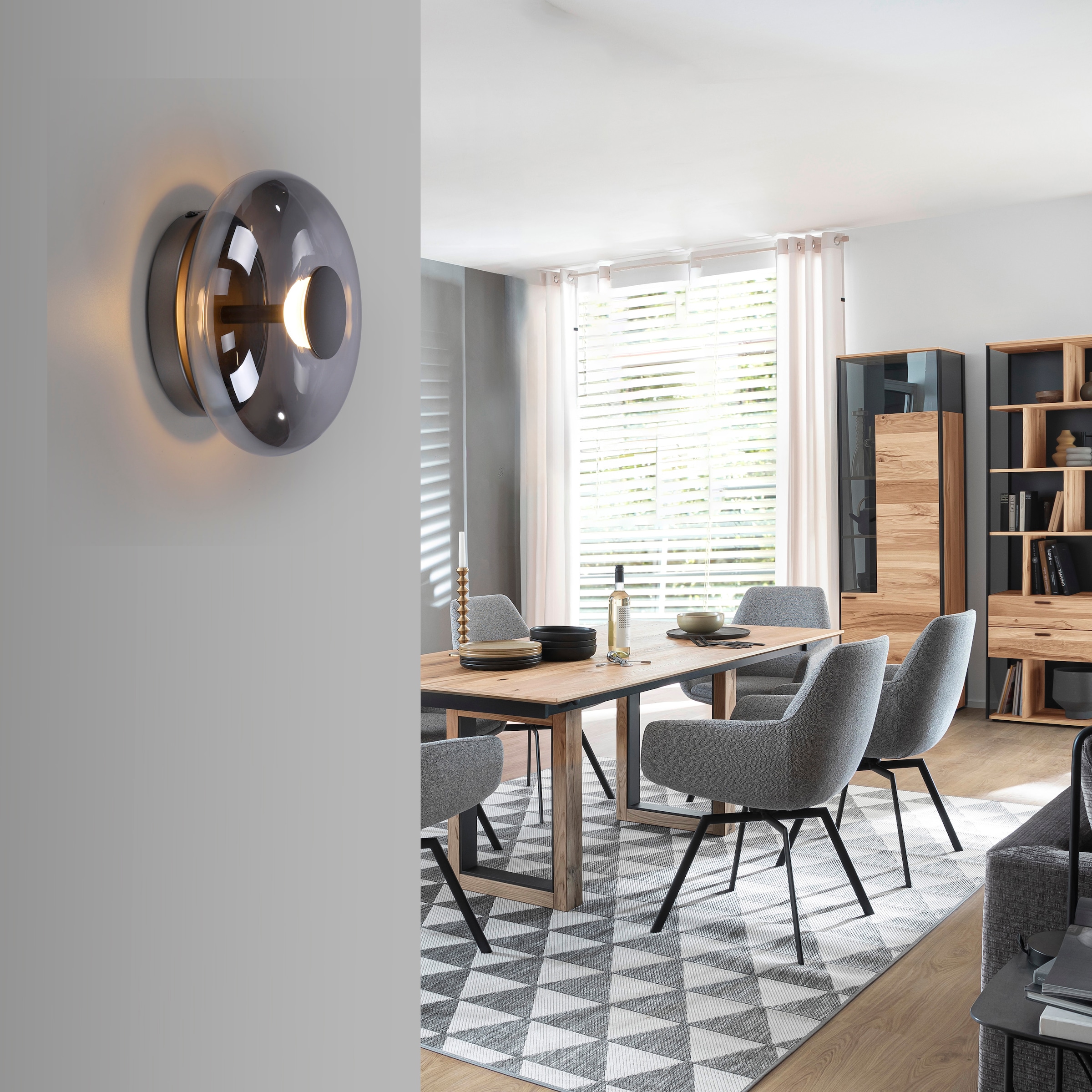 SCHÖNER WOHNEN-Kollektion LED Deckenleuchte »POSH« LED-Board 1 Stk. Warmweiß SCHÖNER WOHNEN Kollektion, SimplyDim, Memoryfunktion,