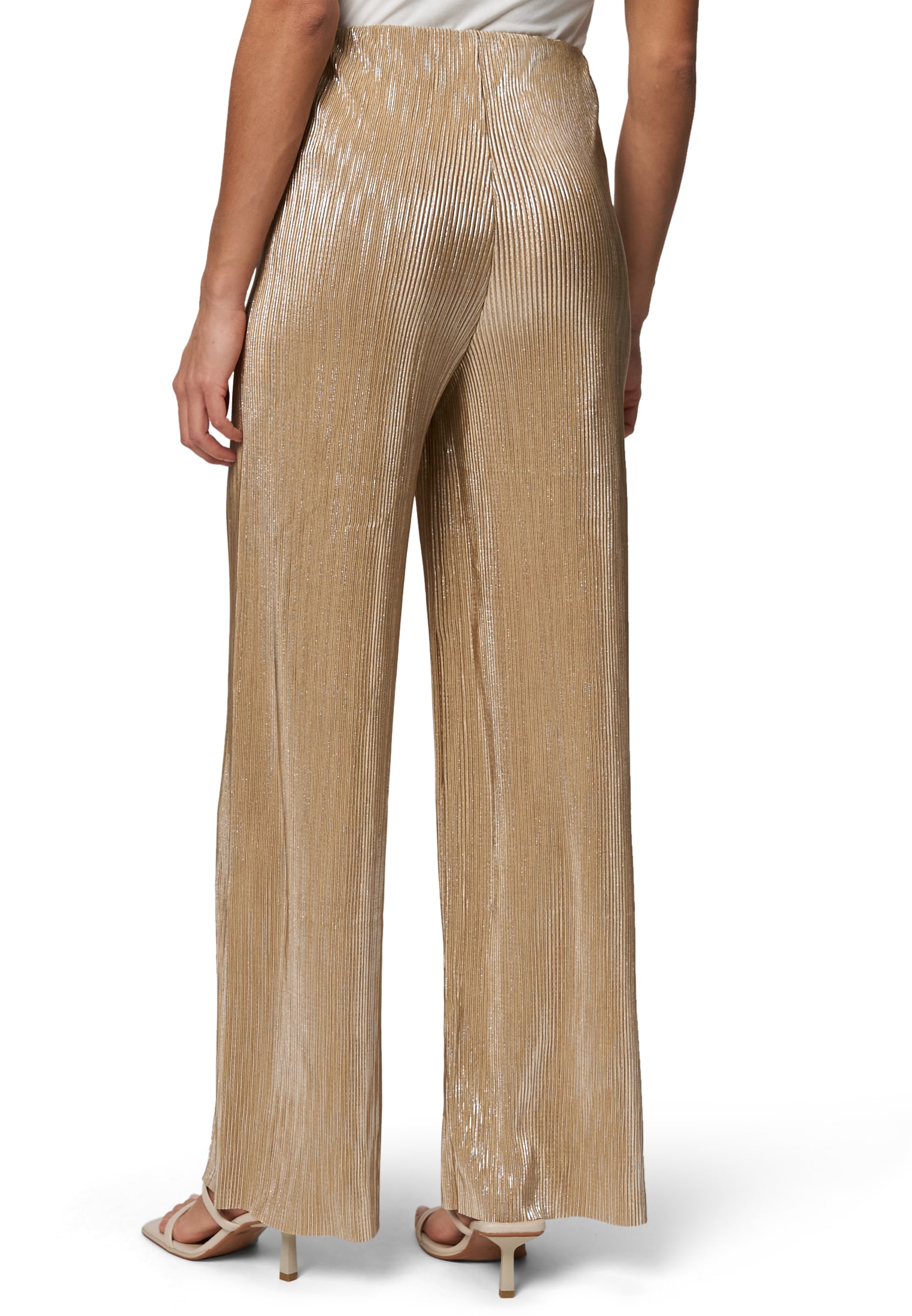 Zero Stoffhose »Plissee-Hose mit weitem Bein 30 Inch«