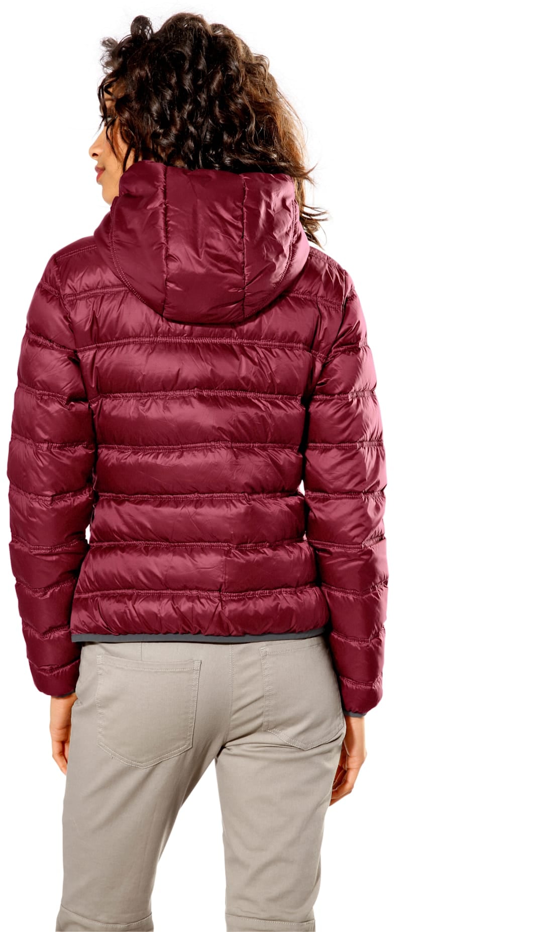 heine Daunenjacke, mit Kapuze
