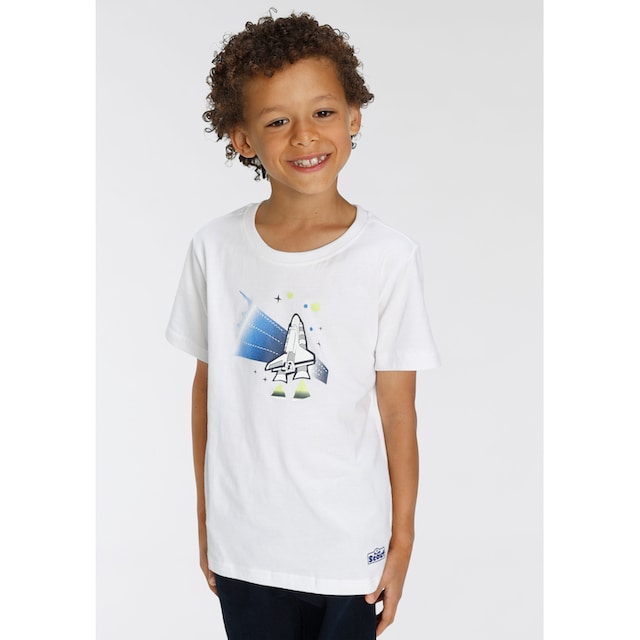 Scout T-Shirt »SPACE«, (Packung, 2er-Pack), aus Bio-Baumwolle bei