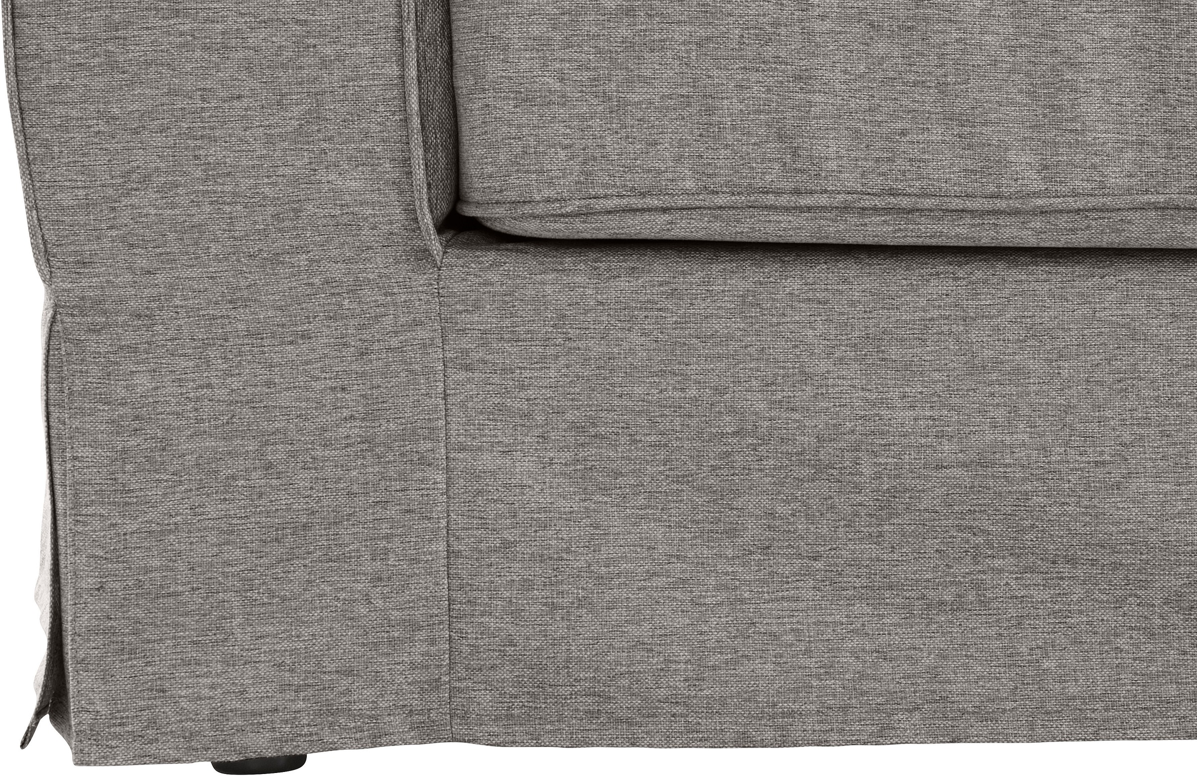 Timbers Ecksofa »Vintage L-Form«, 3-Sitzer Polsterecke im Landhausstil, mit abnehmbarer Husse