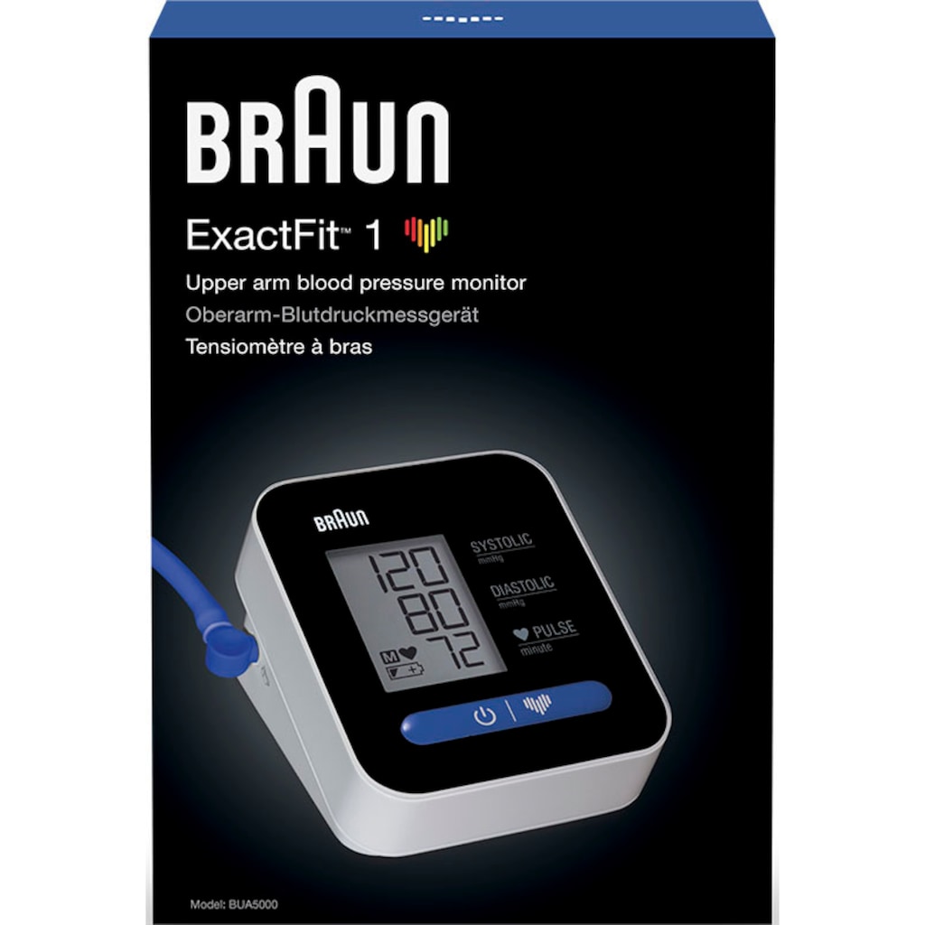 Braun Oberarm-Blutdruckmessgerät »ExactFit™ 1 BUA5000V1«