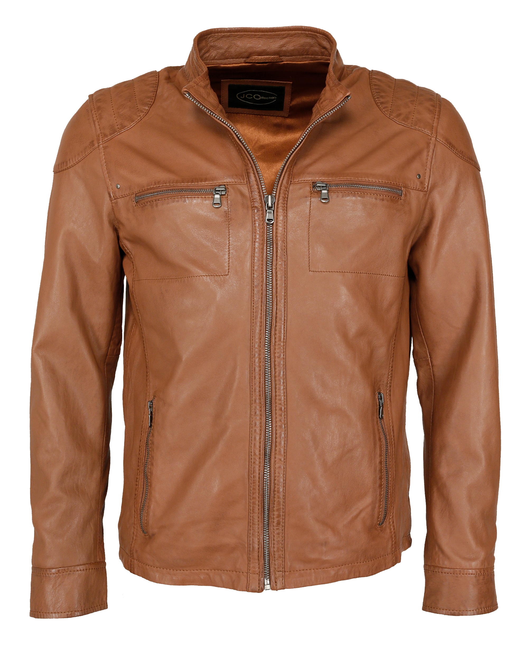 JCC Bikerjacke »Lederjacke 31020219Ecom«