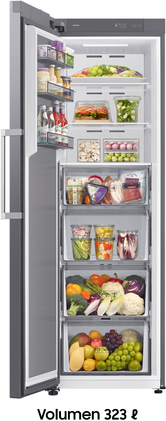 Samsung Gefrierschrank NoFrost »RZ70H32KDTEF« 185,8 cm hoch 59,5 cm breit No Frost - nie wieder abtauen