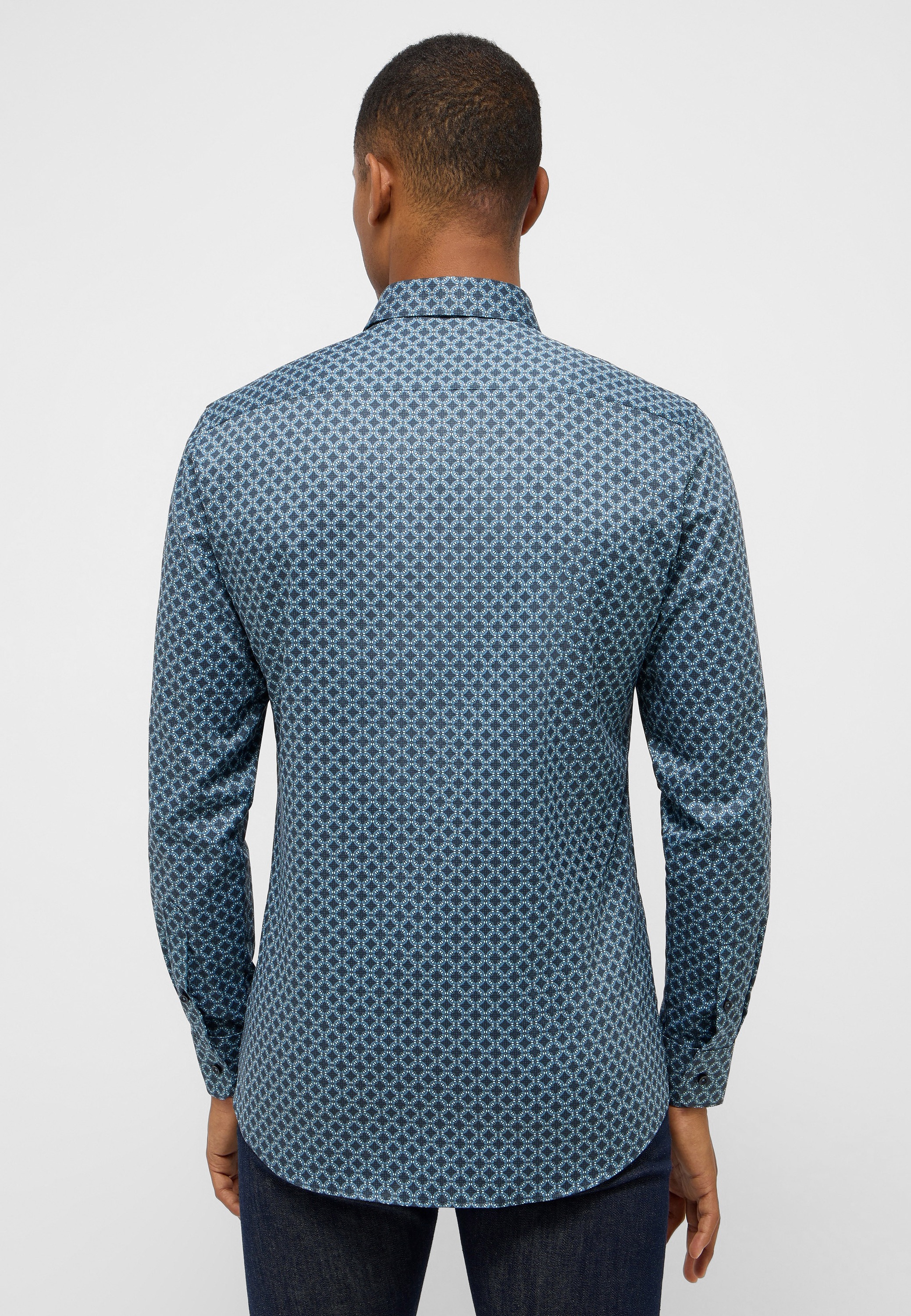 Eterna Langarmhemd »SLIM FIT« NON IRON (bügelfrei)
