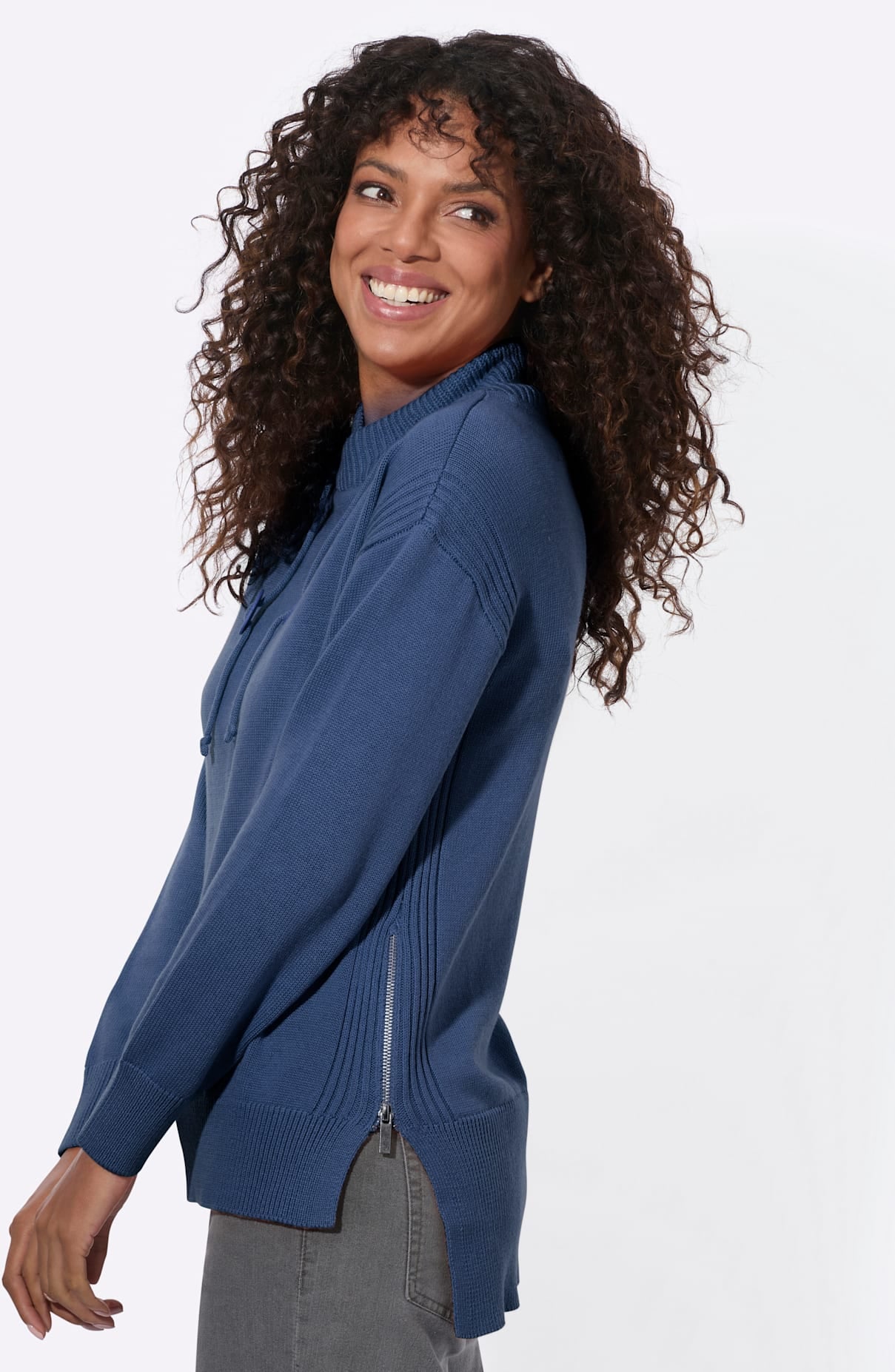 Casual Looks Strickpullover »Langarm-Pullover«