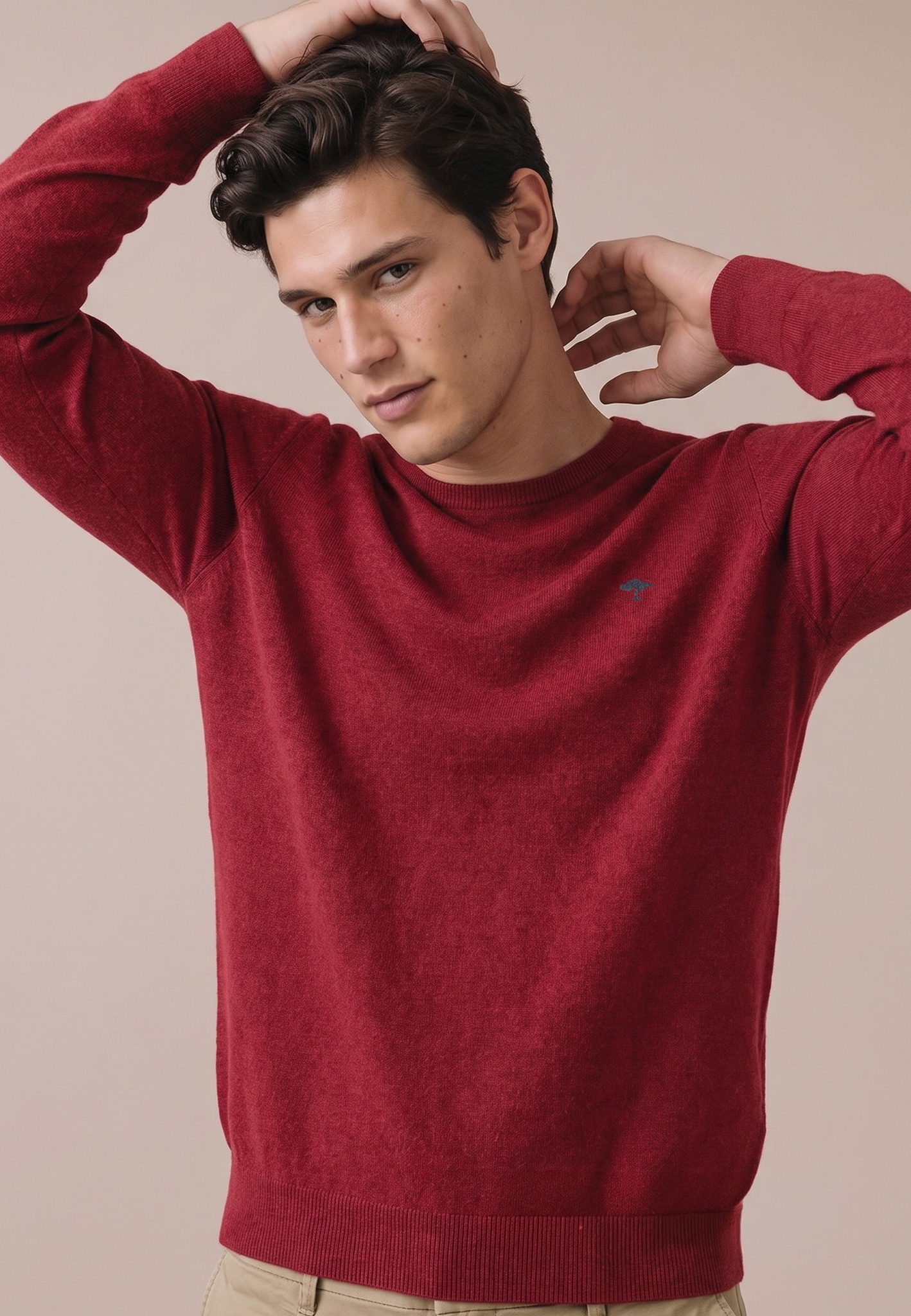 FYNCH-HATTON Strickpullover aus Wolle und Kaschmir