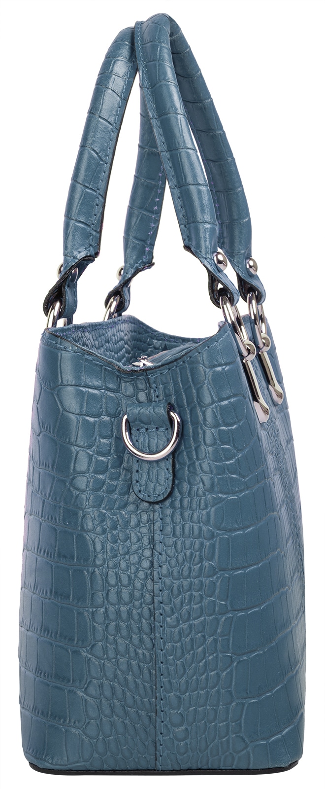 Cluty Umhängetasche echt Leder, Made in Italy