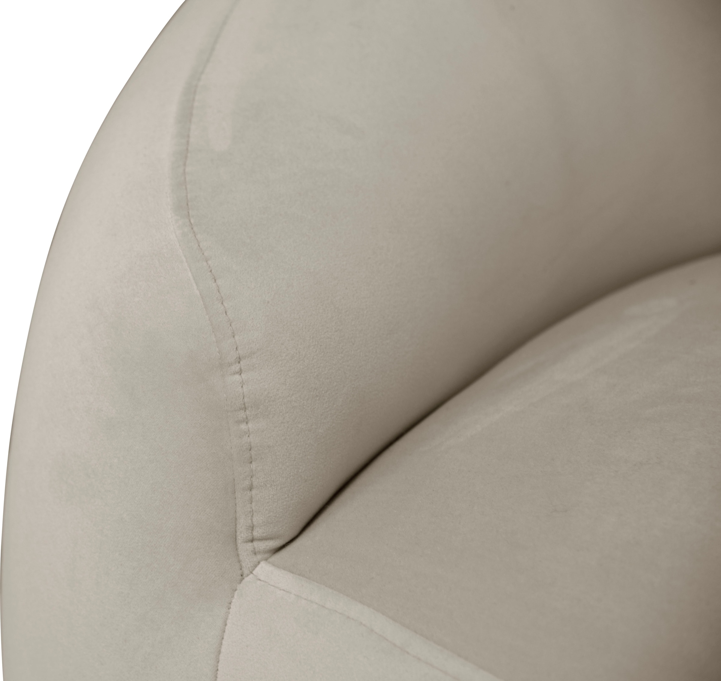 LeGer Home by Lena Gercke Big-Sofa »Designersofa, organische Form, Maße B/T/H: 240/64/81 cm«, mit Wellenunterfederung, auch in Bouclé, passend zur Serie