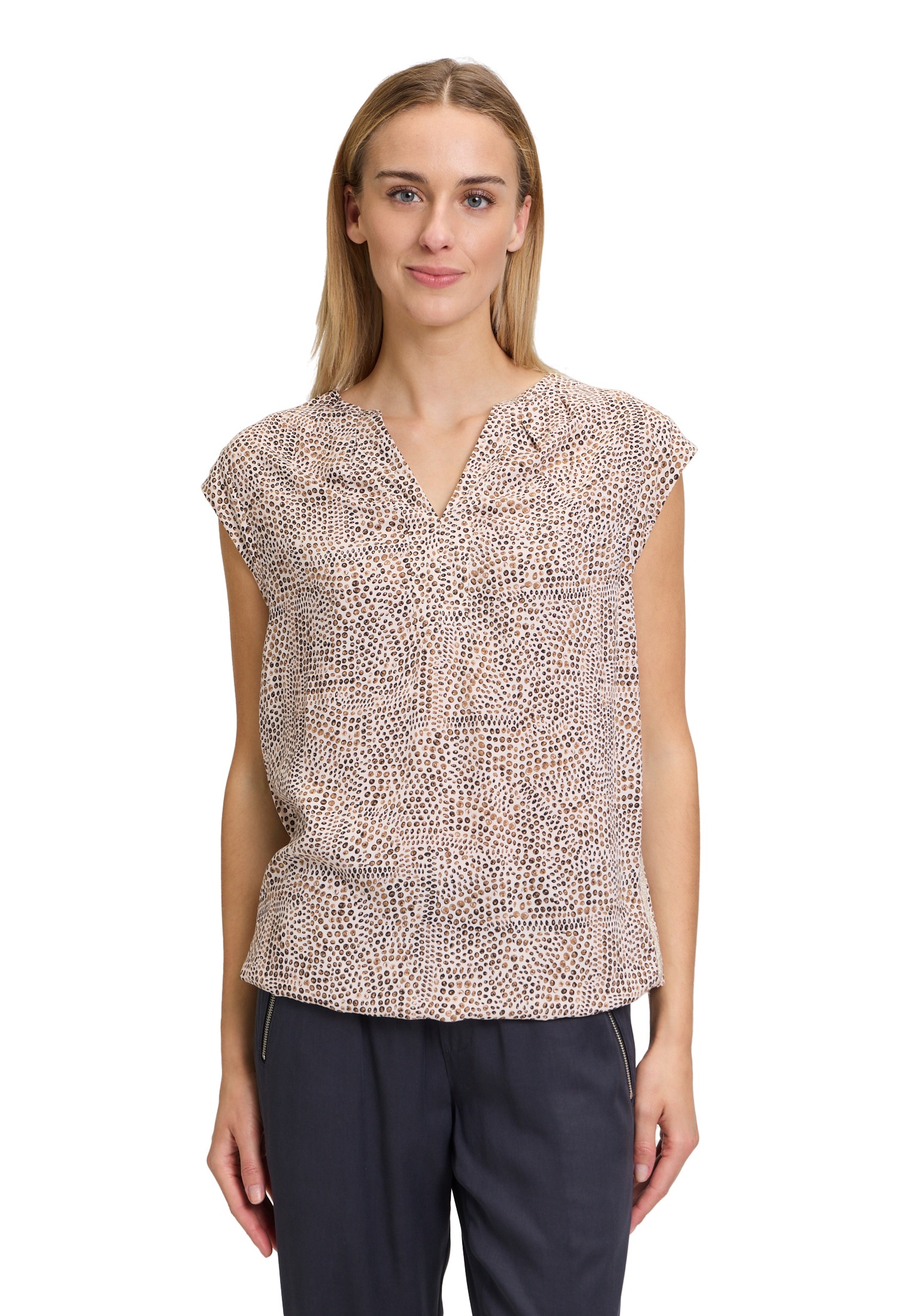 Cartoon Klassische Bluse »Casual-Bluse mit Muster«